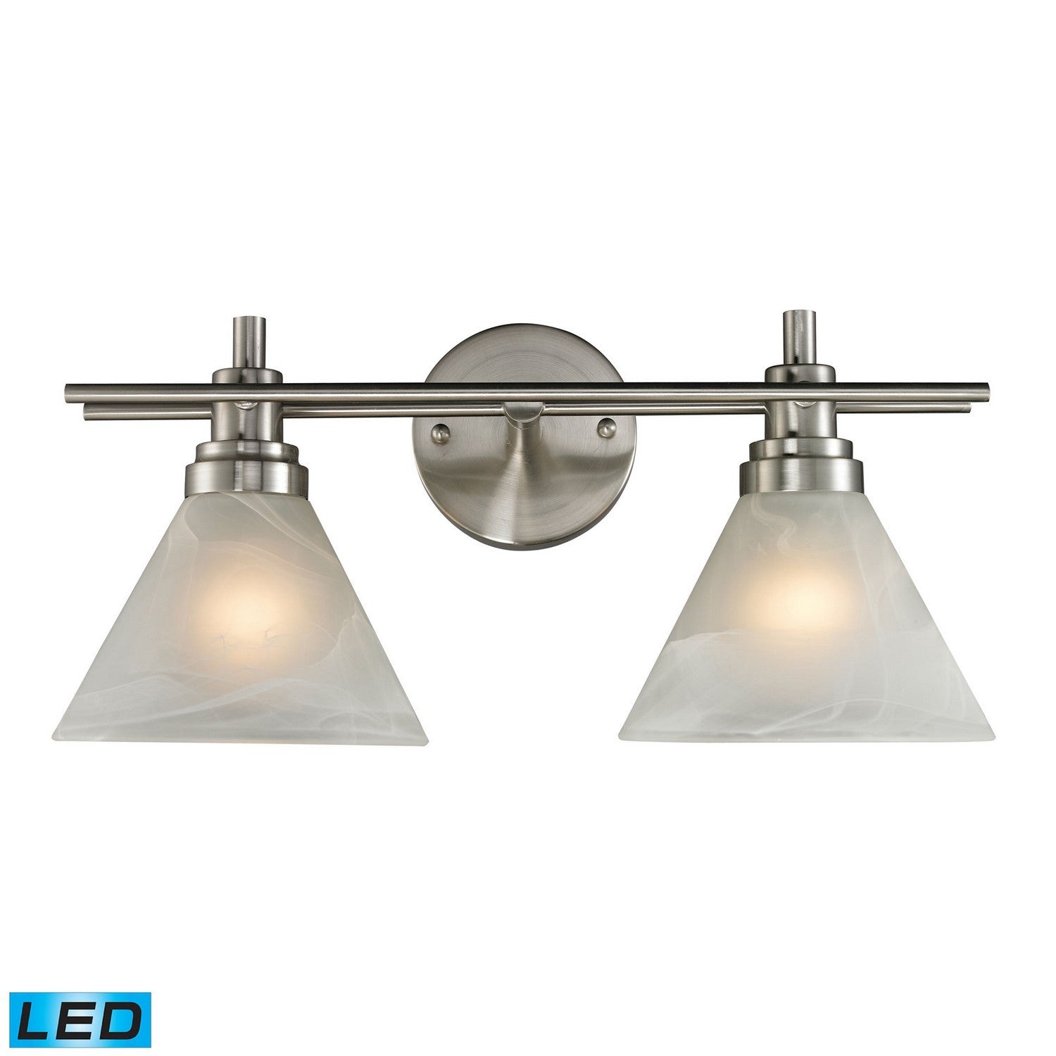 ELK Home - 11401/2-LED - LED Vanity - Pemberton - Brushed Nickel