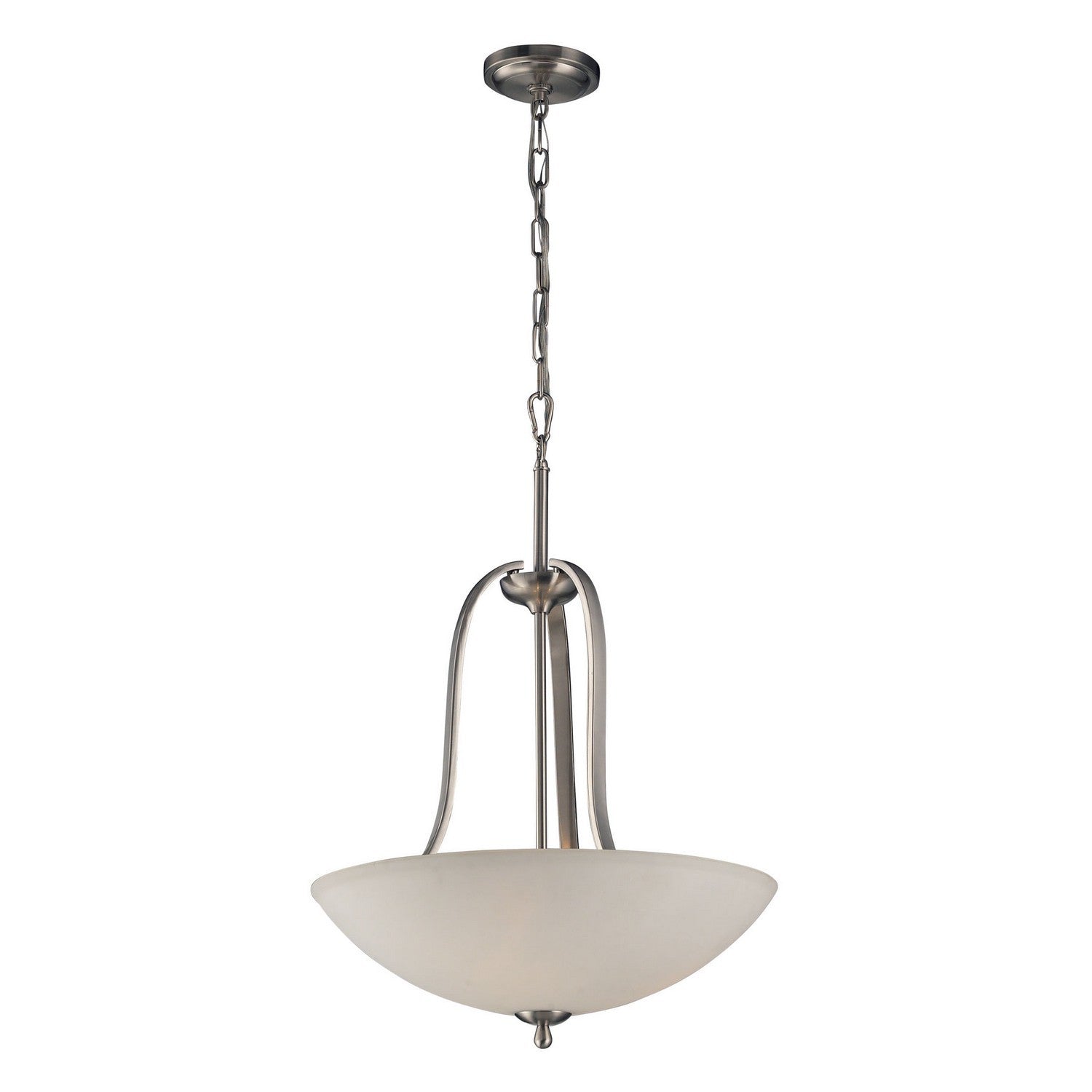 ELK Home - 17142/3 - Three Light Pendant - Mayfield - Brushed Nickel