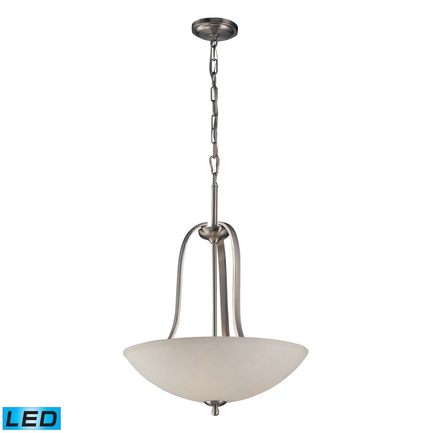 ELK Home - 17142/3-LED - LED Pendant - Mayfield - Brushed Nickel