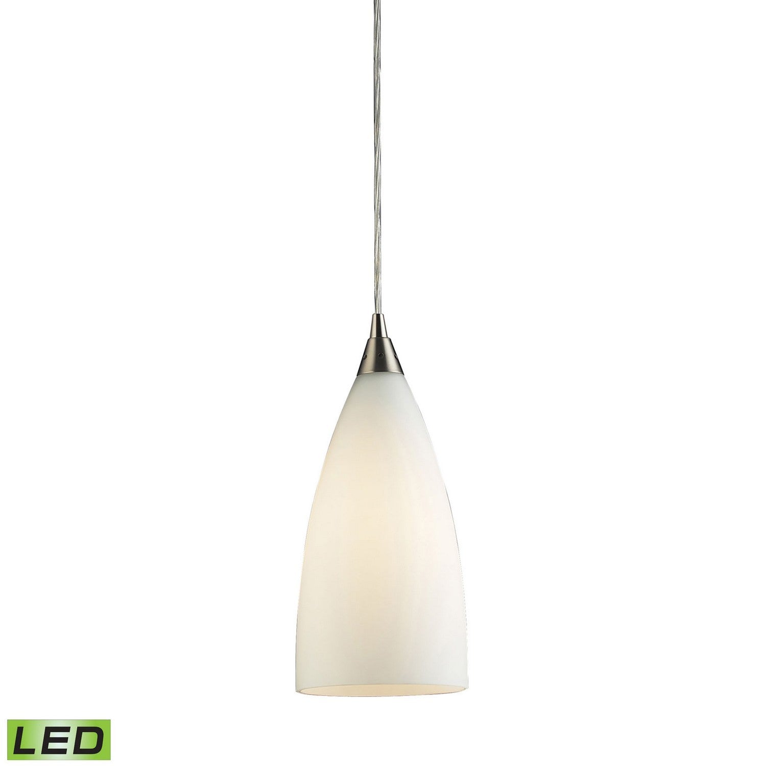 ELK Home - 2580/1-LED - LED Mini Pendant - Vesta - Satin Nickel