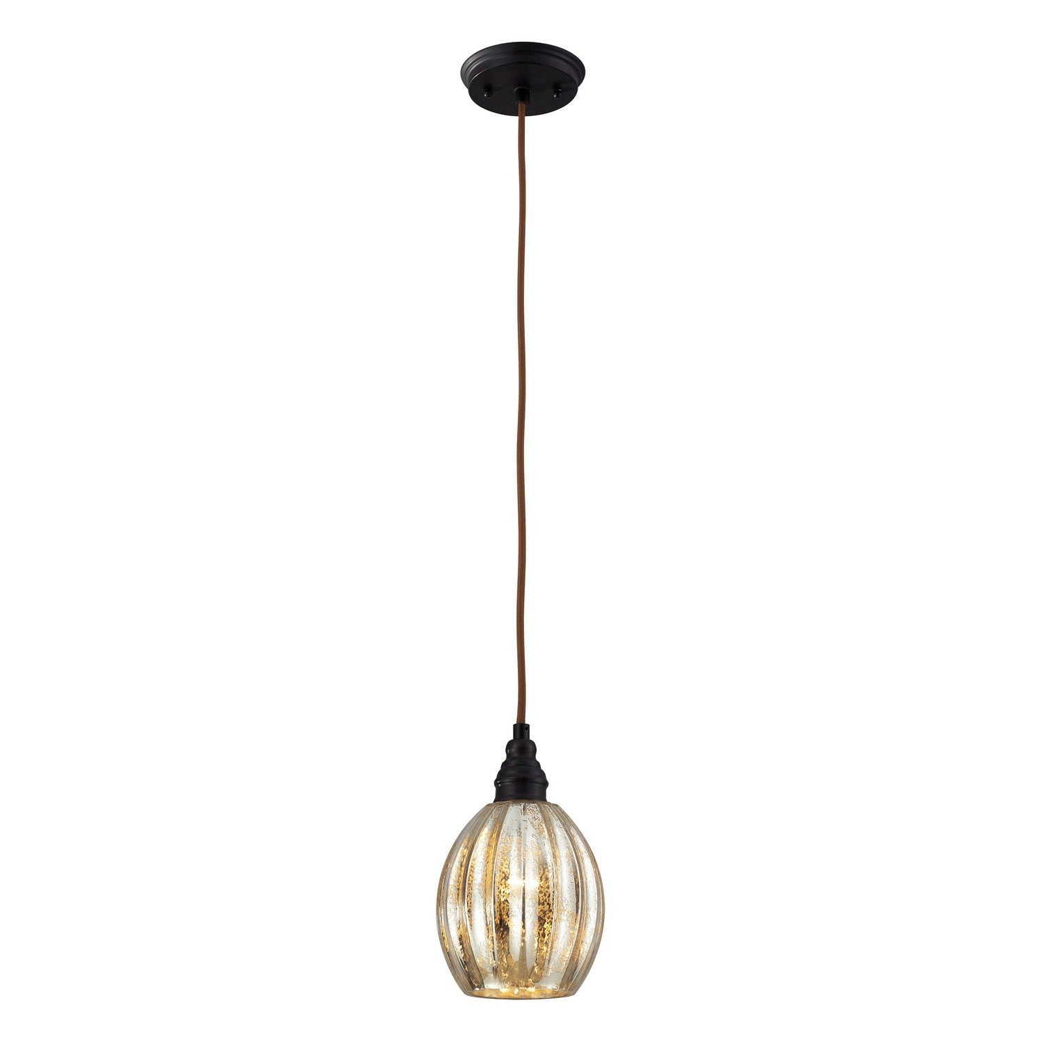 ELK Home - 46007/1 - One Light Mini Pendant - Danica - Oil Rubbed Bronze