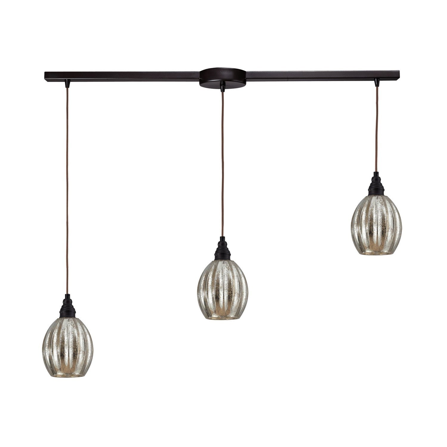 ELK Home - 46007/3L - Three Light Pendant - Danica - Oil Rubbed Bronze