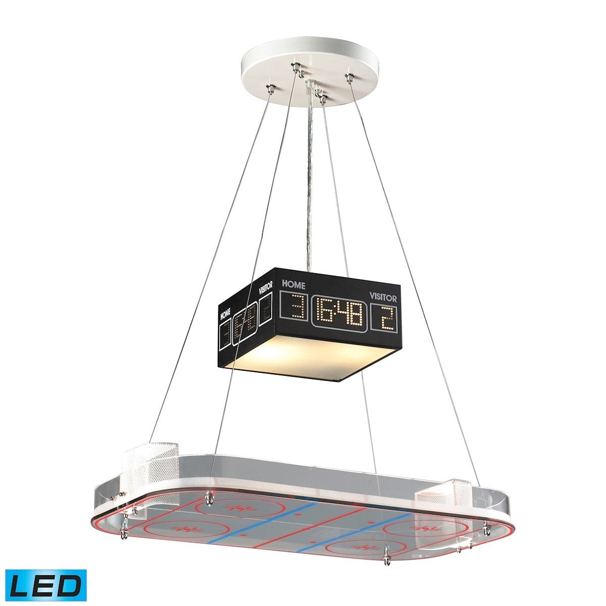 ELK Home - 5138/2-LED - LED Linear Chandelier - Novelty - Silver