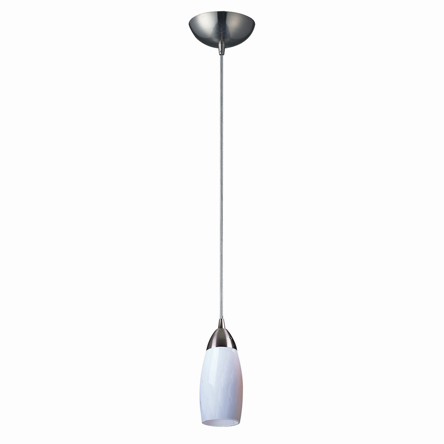 ELK Home - 110-1WH-LED - LED Mini Pendant - Milan - Satin Nickel