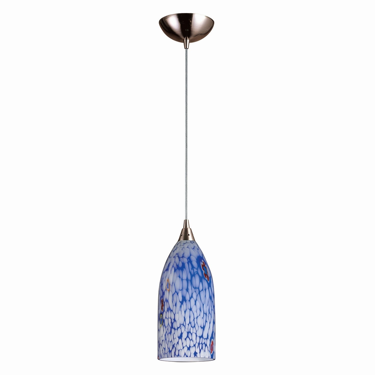 ELK Home - 502-1BL-LED - LED Mini Pendant - Verona - Satin Nickel