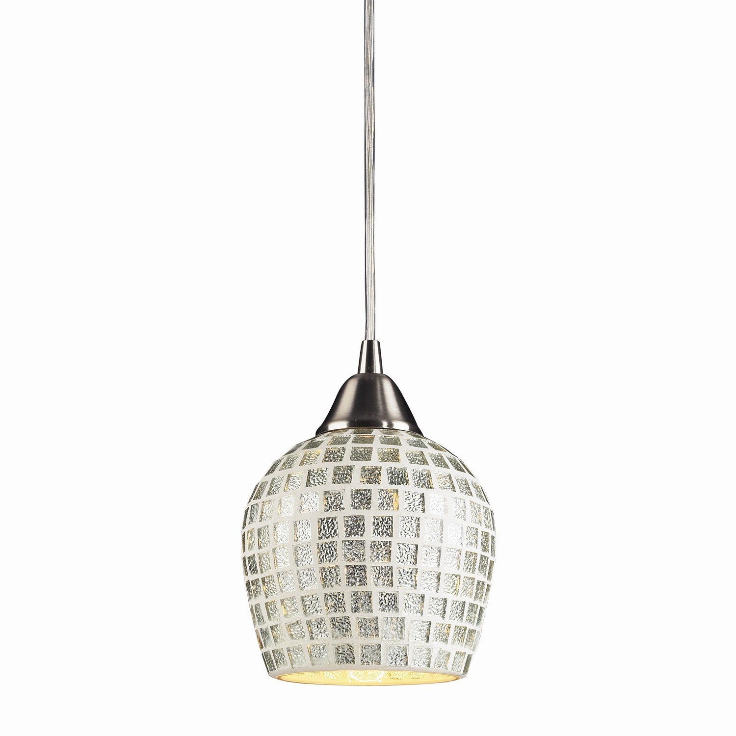 ELK Home - 528-1SLV-LED - LED Mini Pendant - Fusion - Satin Nickel