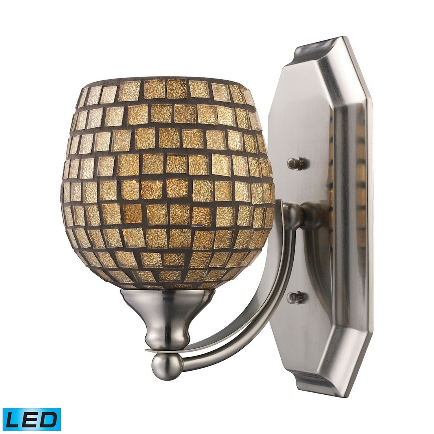 ELK Home - 570-1C-GLD-LED - LED Vanity Lamp - Mix-N-Match - Polished Chrome