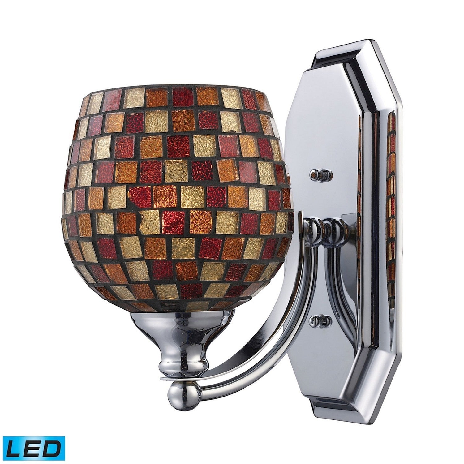 ELK Home - 570-1C-MLT-LED - LED Vanity Lamp - Mix-N-Match - Polished Chrome