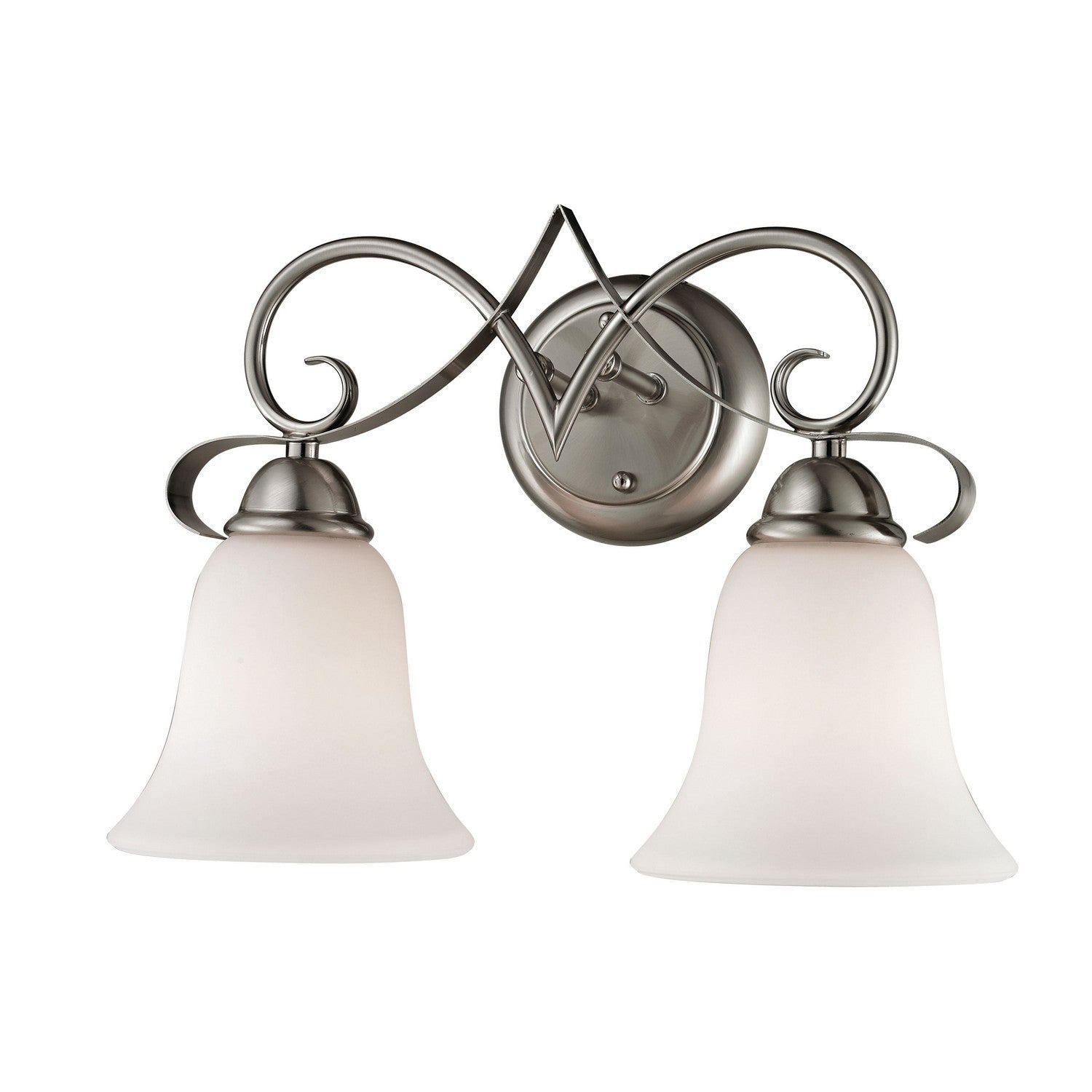 ELK Home - 1002BB/20 - Two Light Vanity - Brighton - Brushed Nickel