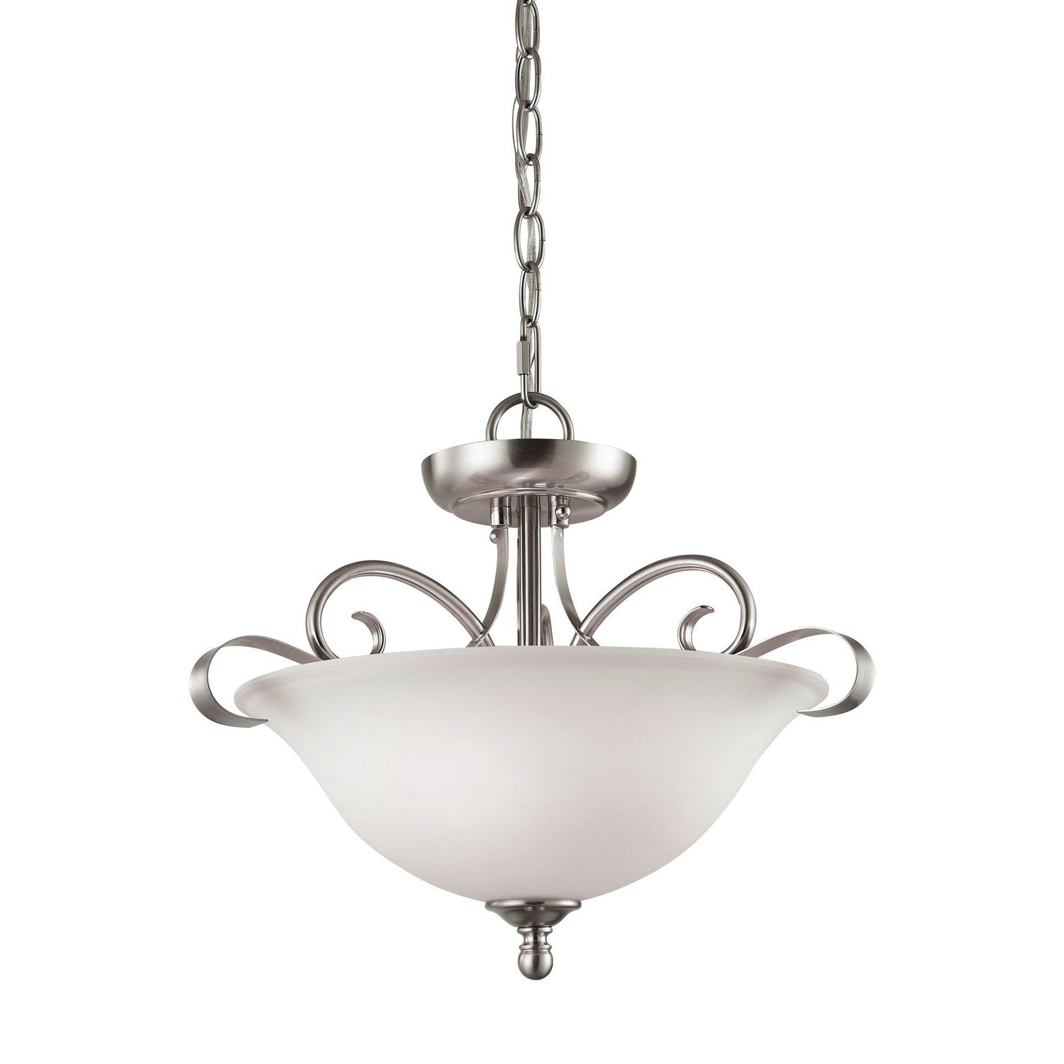 ELK Home - 1002CS/20 - Two Light Convertible - Brighton - Brushed Nickel