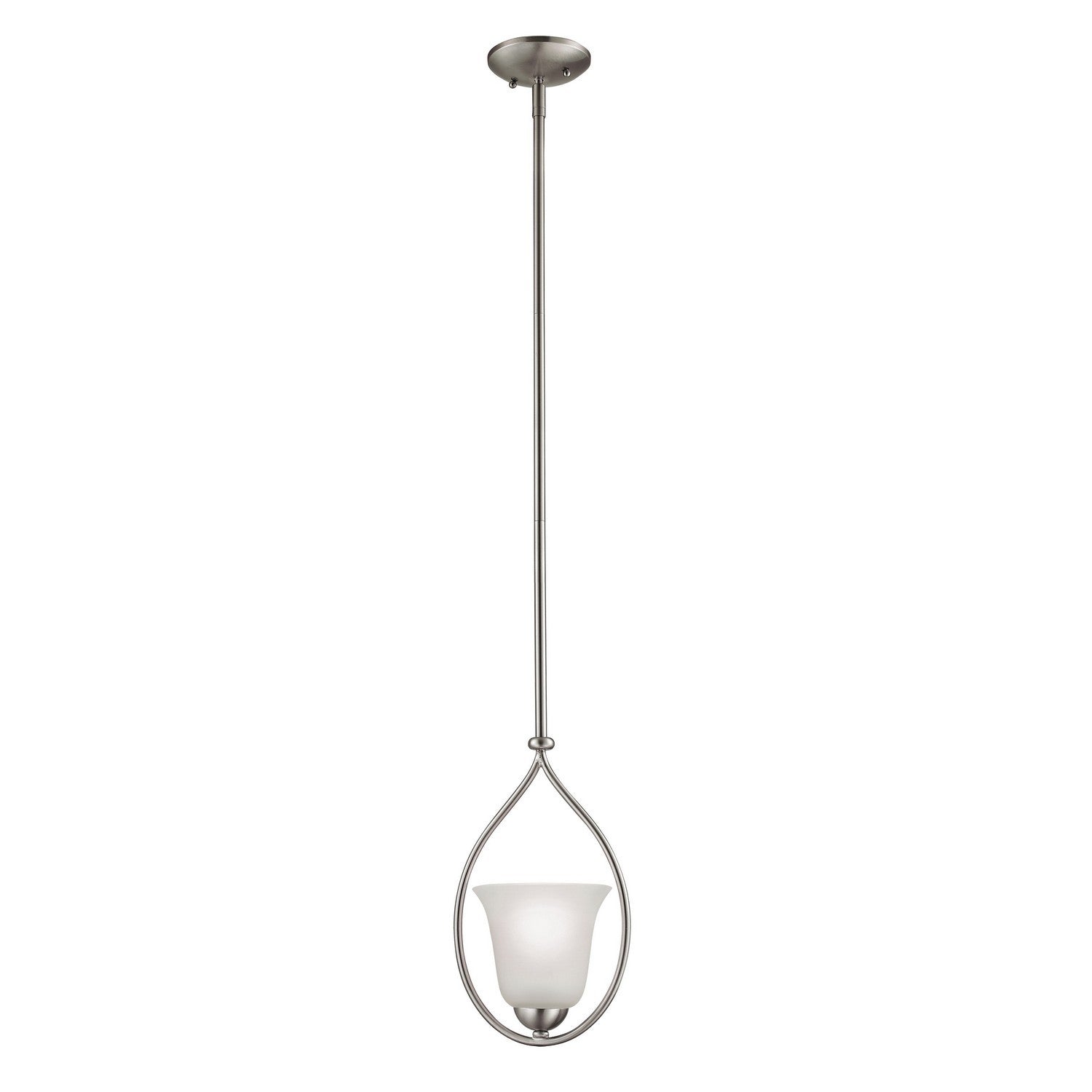 ELK Home - 1201PS/20 - One Light Mini Pendant - Conway - Brushed Nickel