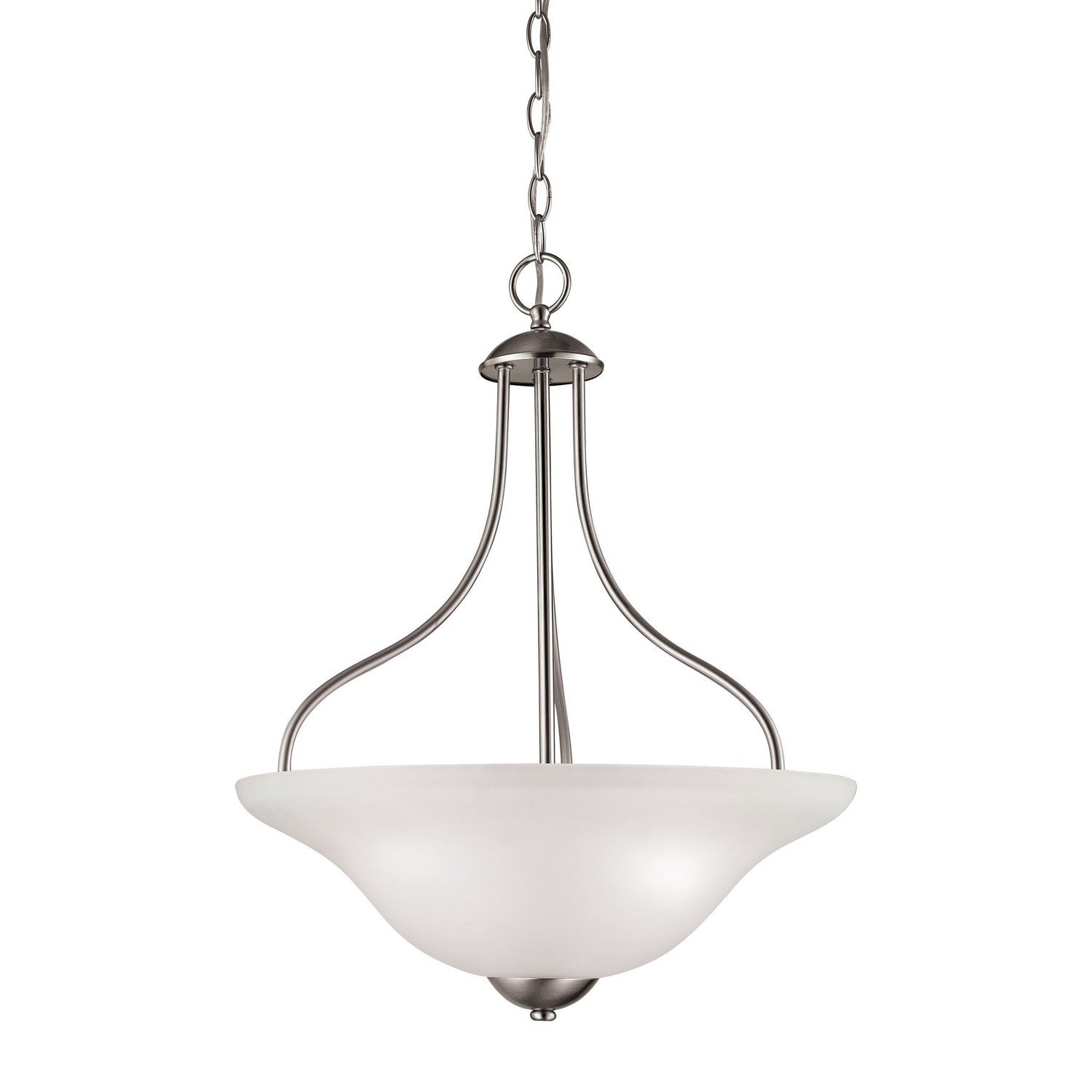 ELK Home - 1203PL/20 - Three Light Pendant - Conway - Brushed Nickel