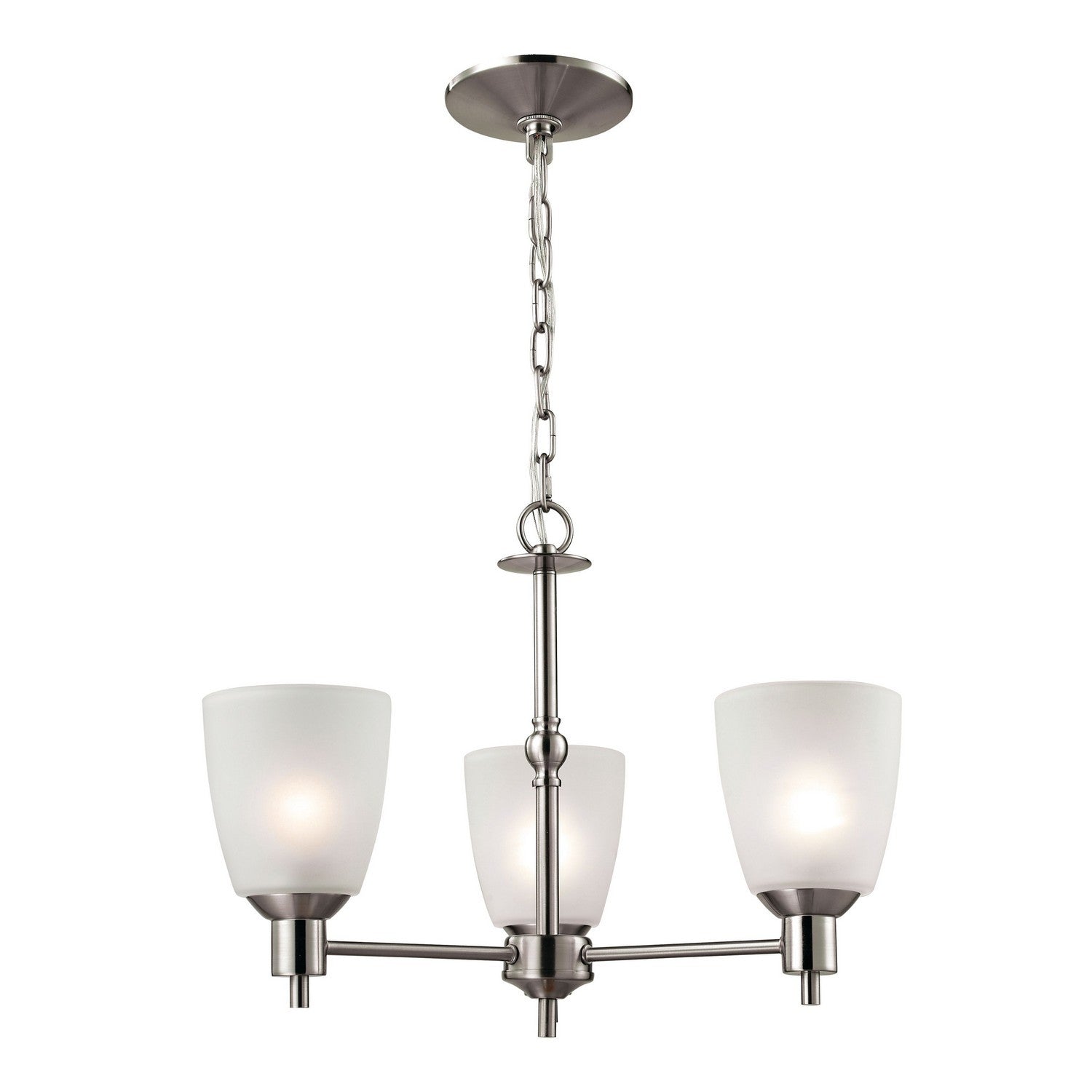 ELK Home - 1303CH/20 - Three Light Chandelier - Jackson - Brushed Nickel