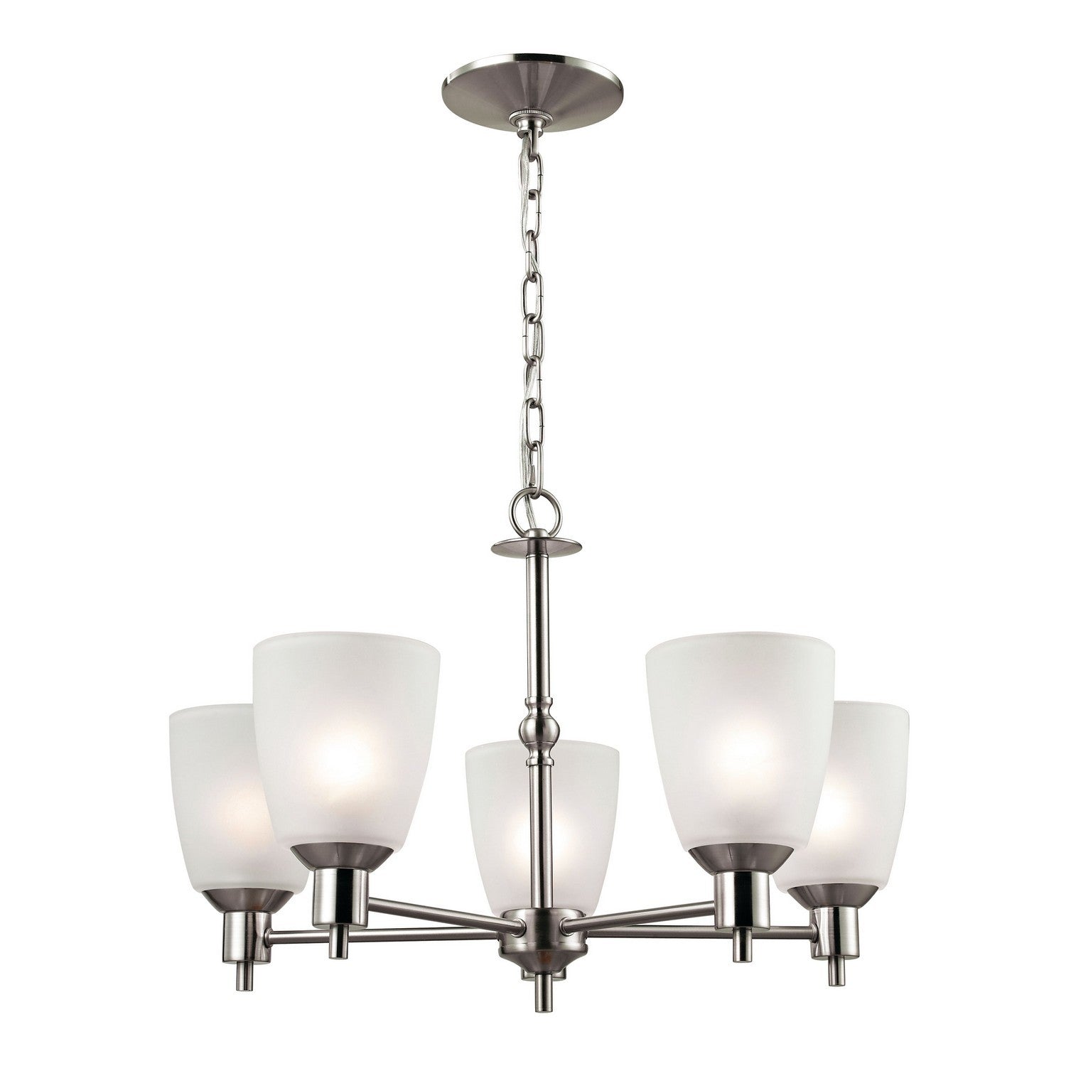 ELK Home - 1305CH/20 - Five Light Chandelier - Jackson - Brushed Nickel