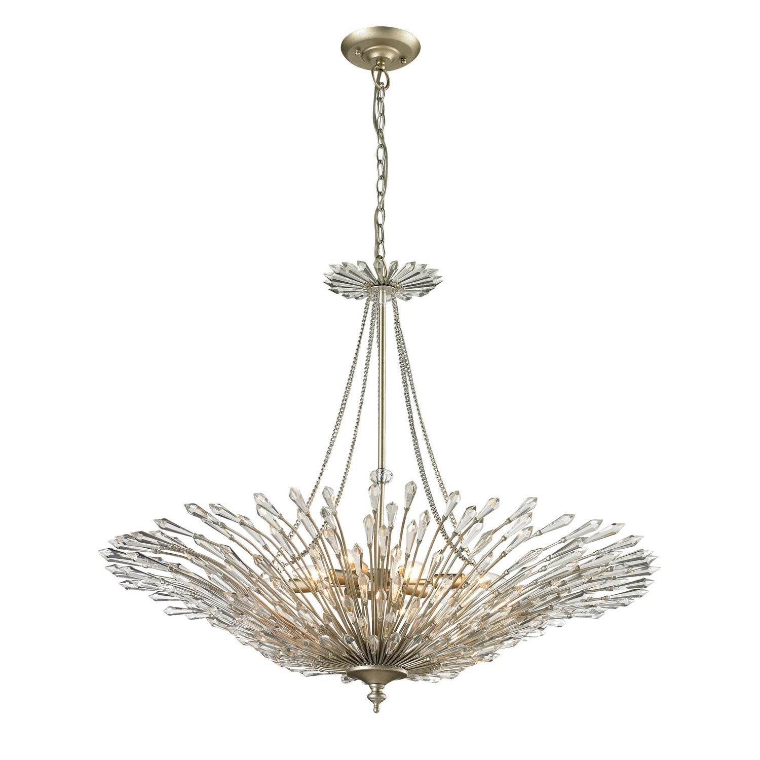 ELK Home - 31433/8 - Eight Light Chandelier - Viva - Polished Chrome