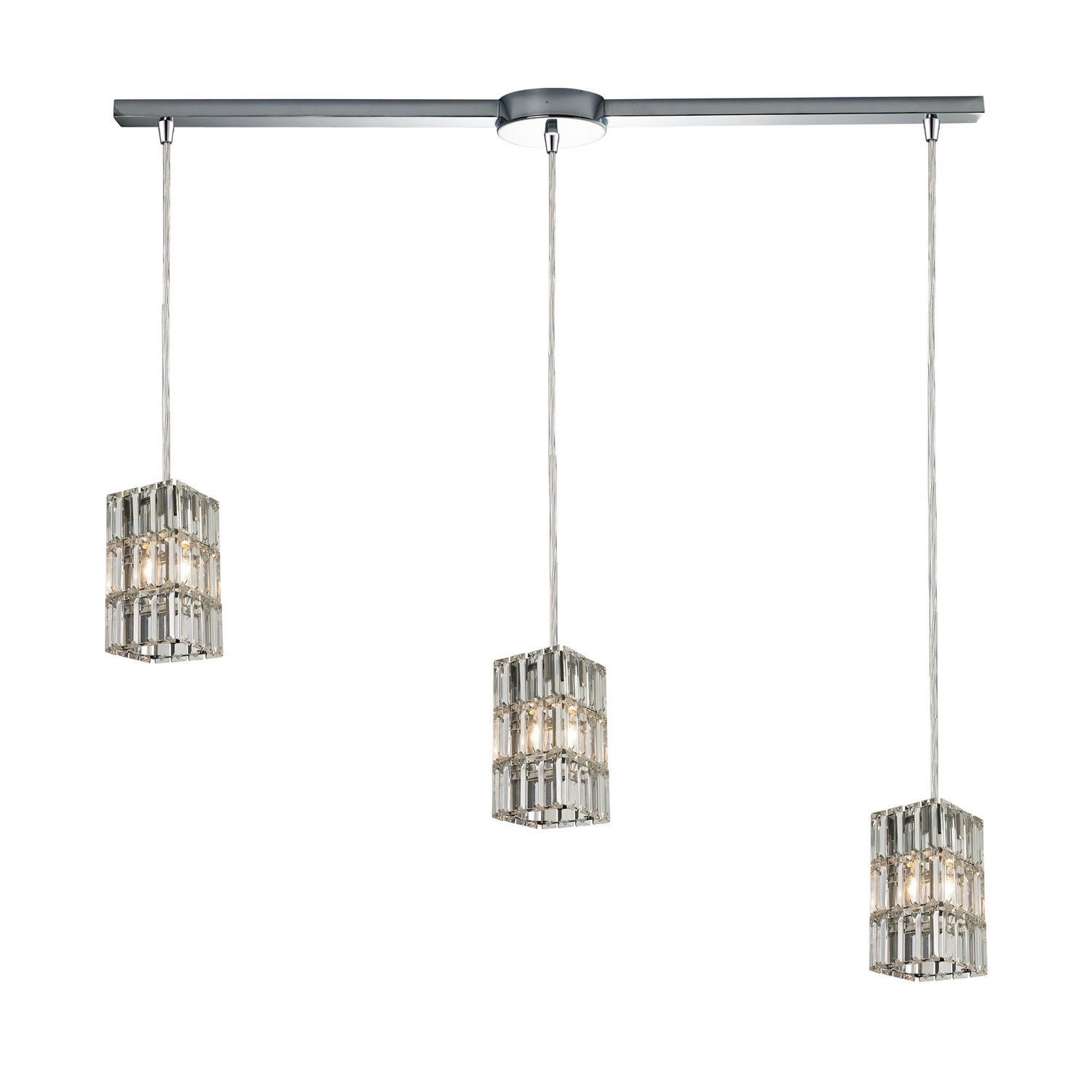 ELK Home - 31488/3L - Three Light Pendant - Cynthia - Polished Chrome