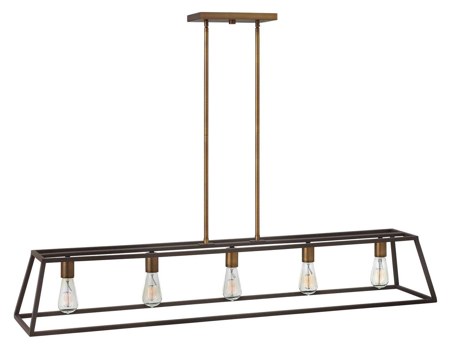 Hinkley - 3335BZ - LED Linear Chandelier - Fulton - Bronze