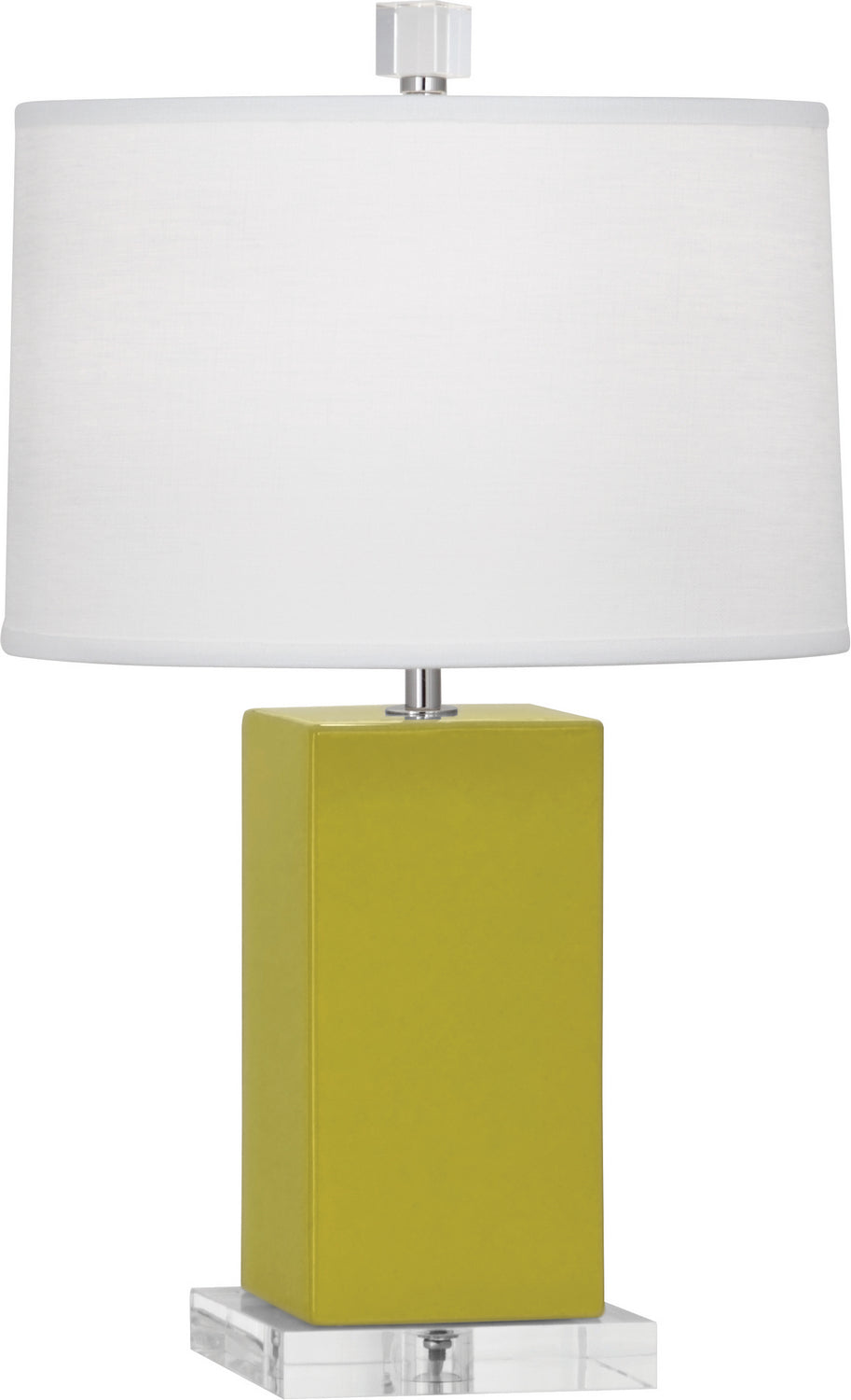 Robert Abbey - CI990 - One Light Accent Lamp - Harvey - Citron Glazed Ceramic