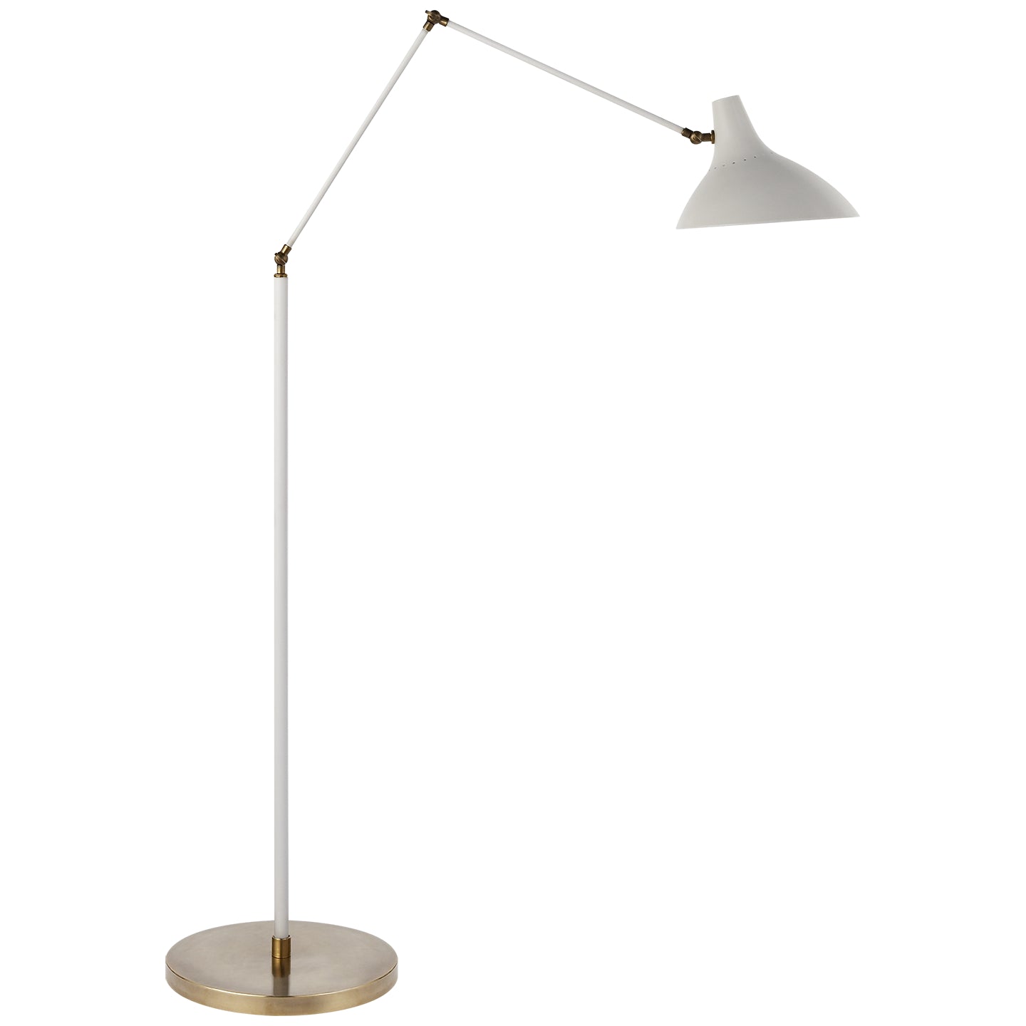 Visual Comfort Signature - ARN 1006WHT - One Light Floor Lamp - Charlton - Plaster White