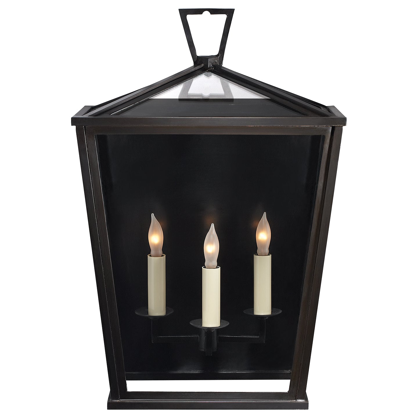 Visual Comfort Signature - CHO 2084BZ - Three Light Wall Lantern - Darlana Outdoor - Bronze