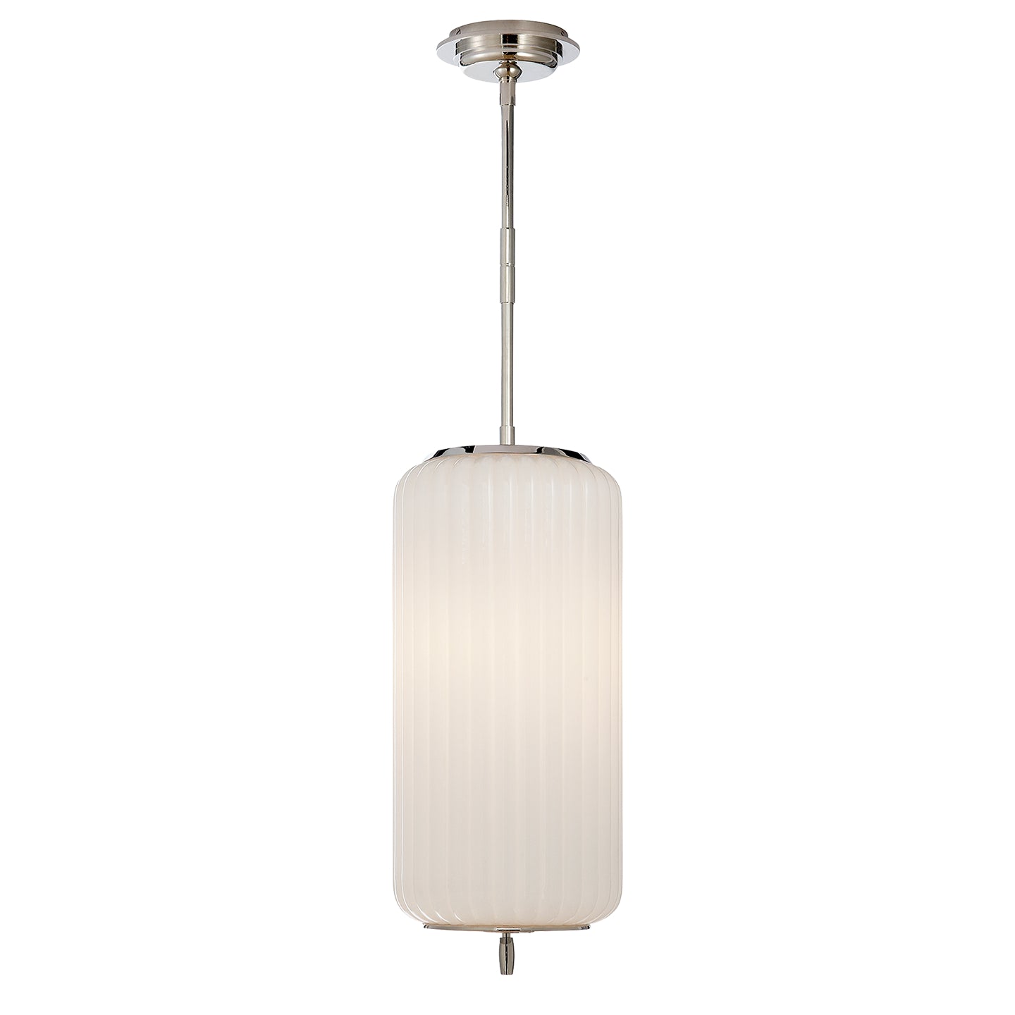 Visual Comfort Signature - TOB 5160PN-WG - Three Light Pendant - eden - Polished Nickel