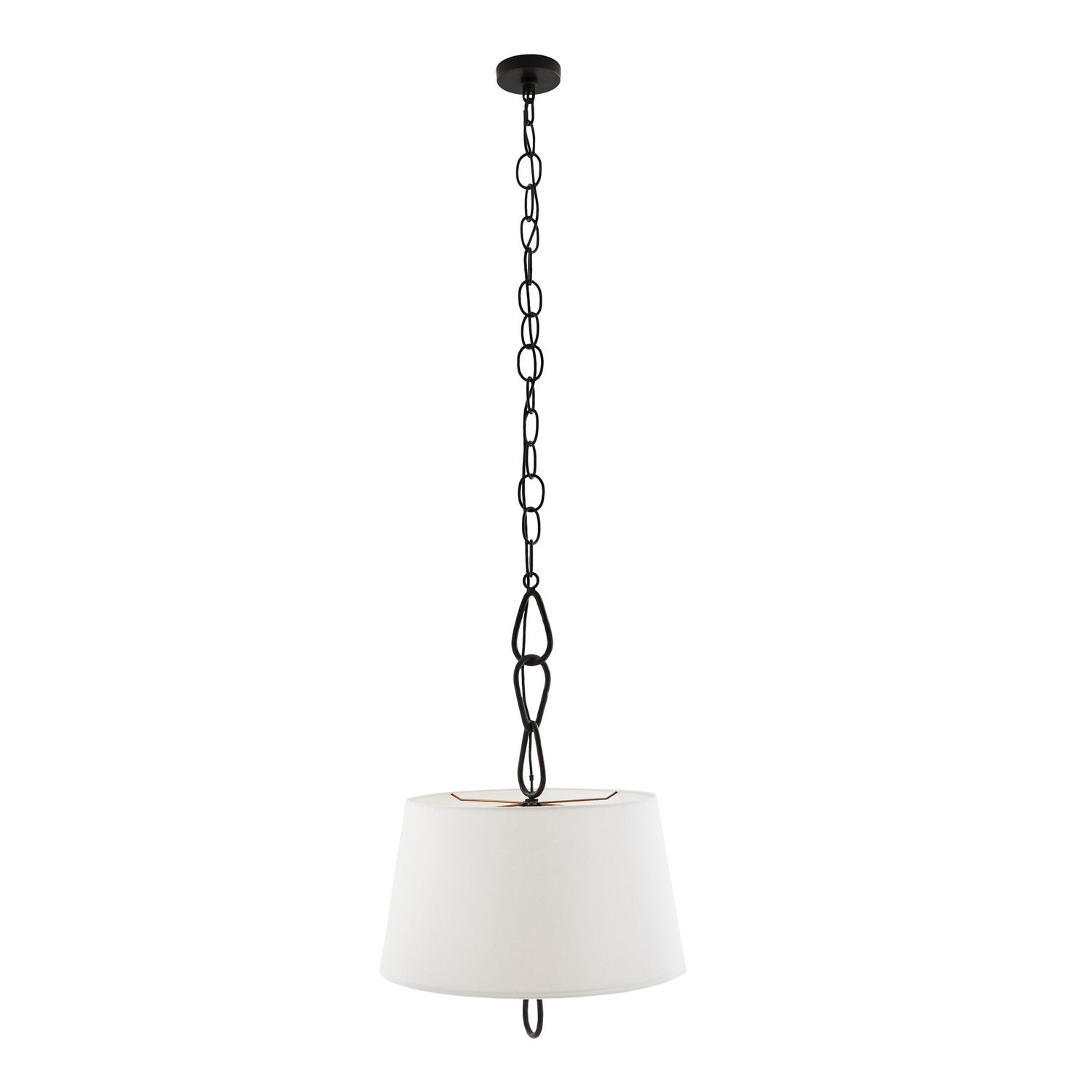 Arteriors - 42048 - Two Light Pendant - Parkman - Blackened Iron