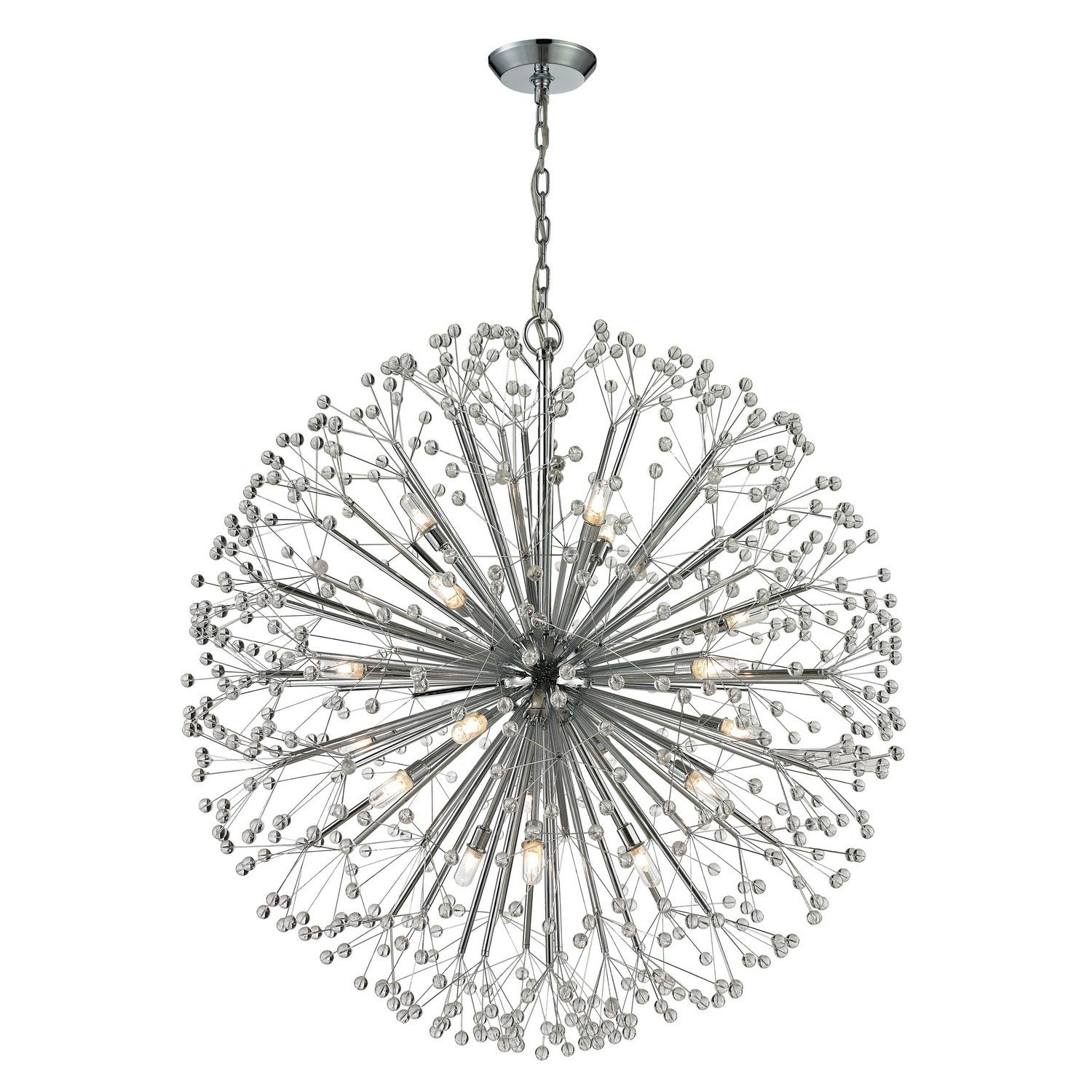 ELK Home - 11547/19 - 19 Light Chandelier - Starburst - Polished Chrome