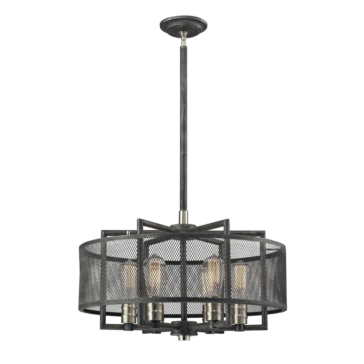 ELK Home - 31238/6 - Six Light Chandelier - Slatington - Brushed Nickel