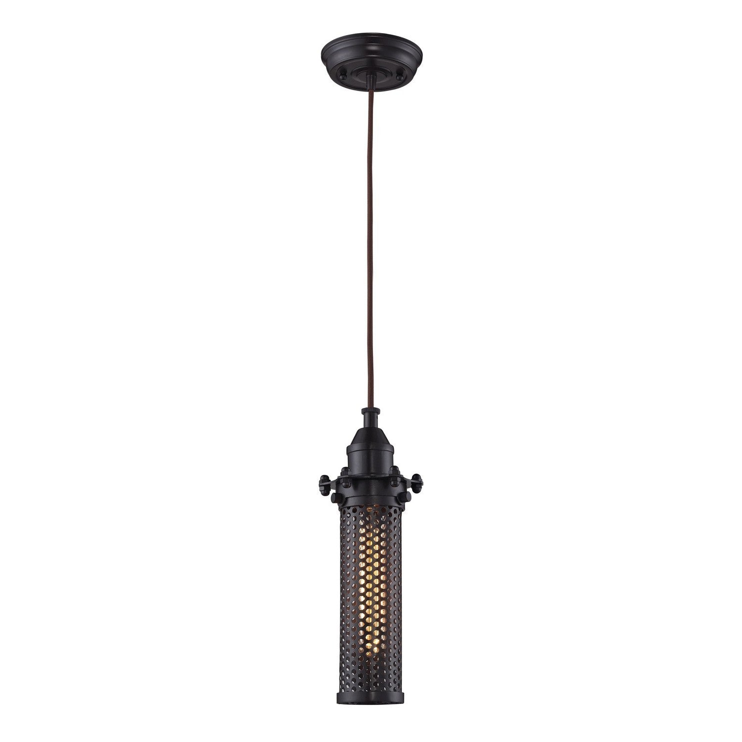 ELK Home - 66325/1 - One Light Mini Pendant - Fulton - Oil Rubbed Bronze