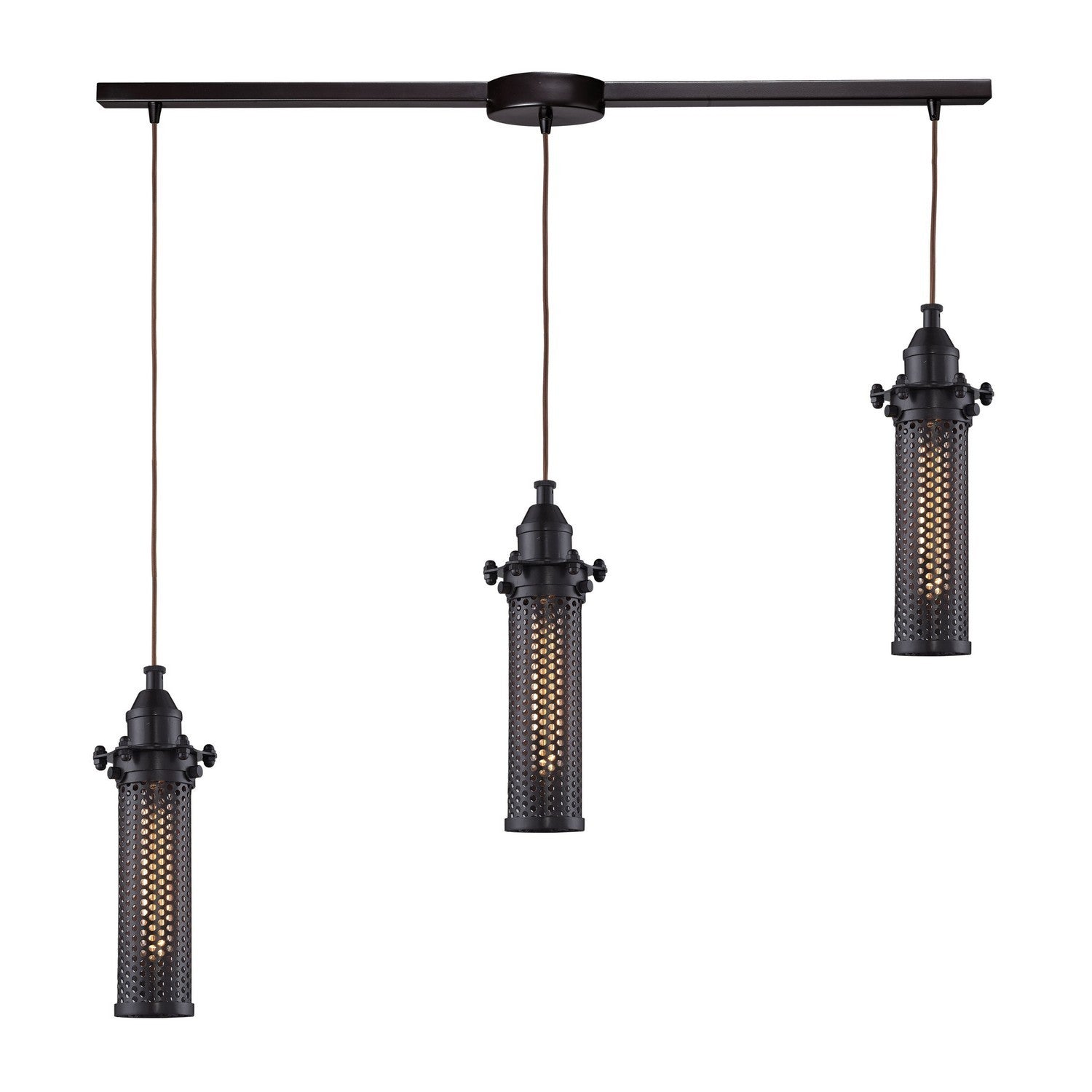 ELK Home - 66325/3L - Three Light Pendant - Fulton - Oil Rubbed Bronze