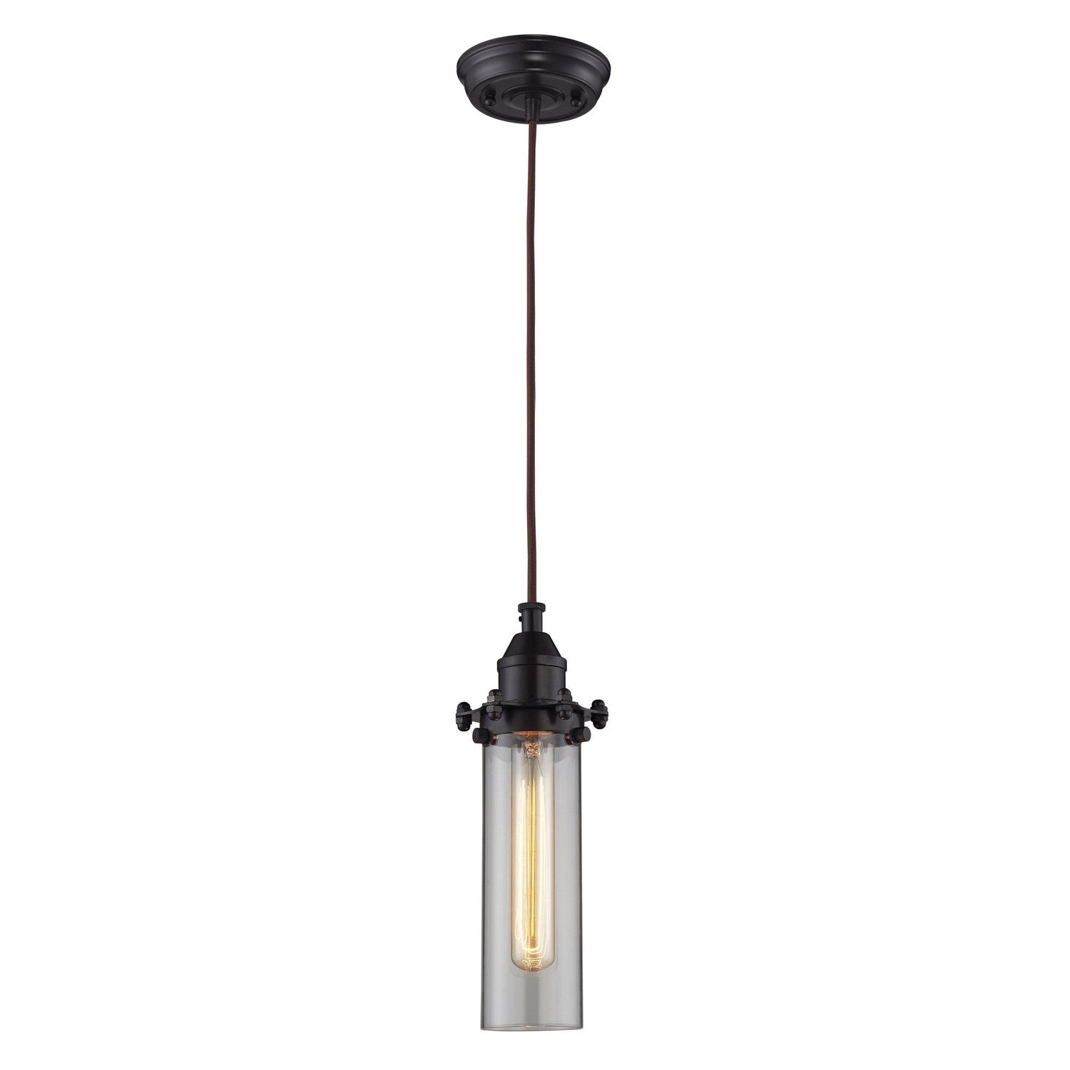 ELK Home - 66326/1 - One Light Mini Pendant - Fulton - Oil Rubbed Bronze