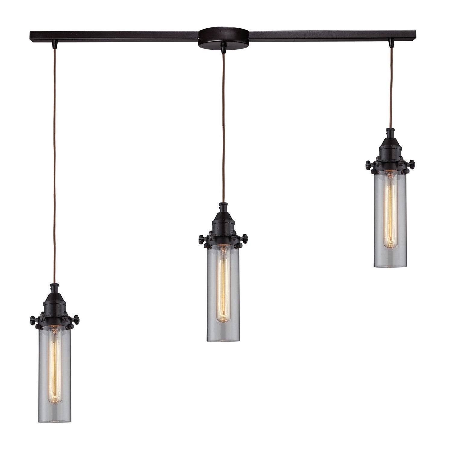 ELK Home - 66326/3L - Three Light Pendant - Fulton - Oil Rubbed Bronze