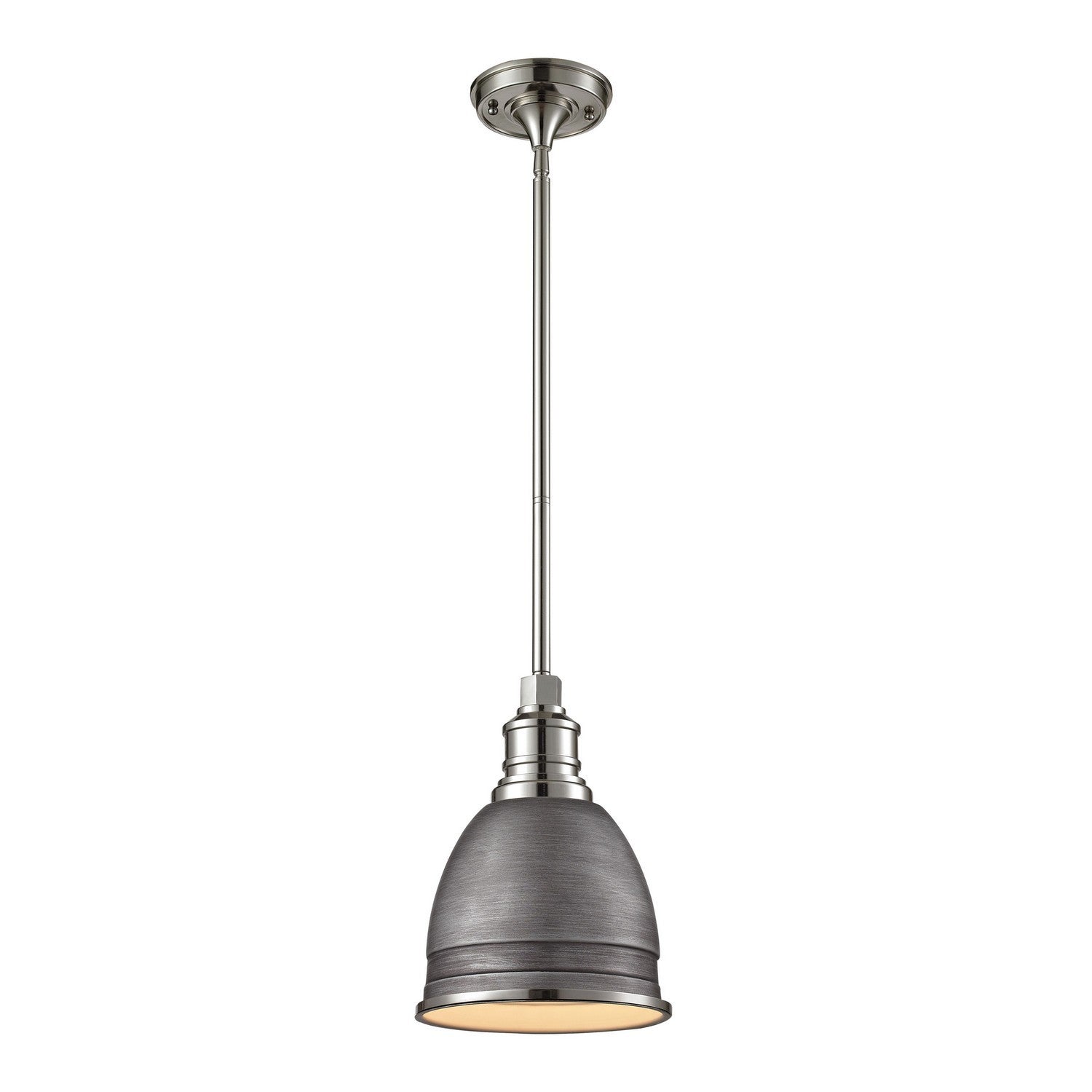 ELK Home - 66880/1 - One Light Mini Pendant - Carolton - Polished Nickel