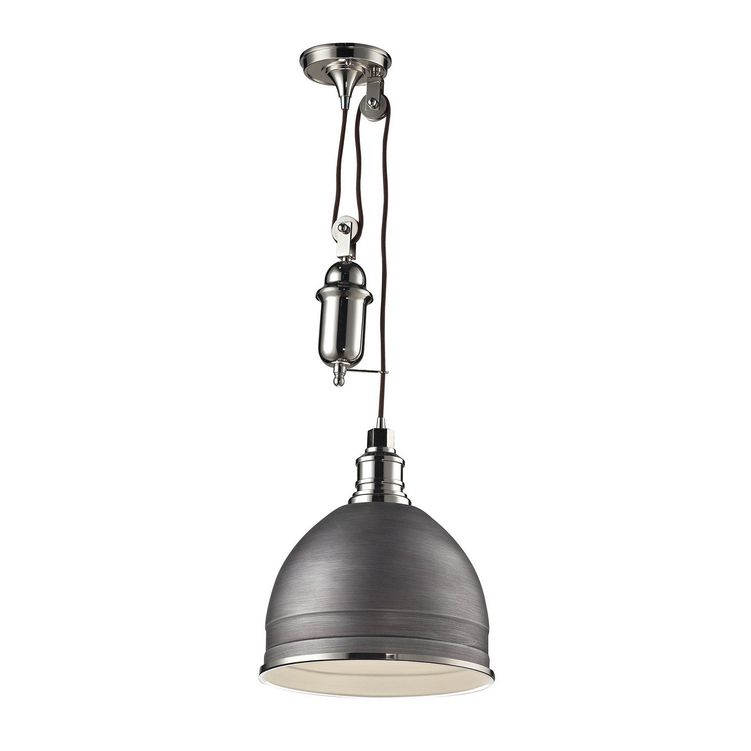 ELK Home - 66883/1 - One Light Mini Pendant - Carolton - Polished Nickel