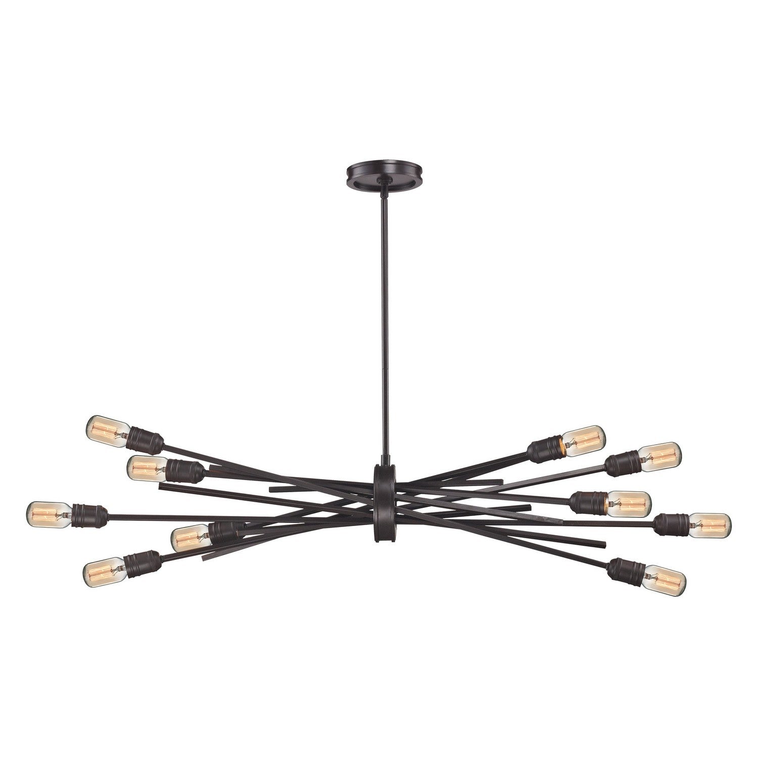 ELK Home - 66912/10 - Ten Light Chandelier - Xenia - Oil Rubbed Bronze