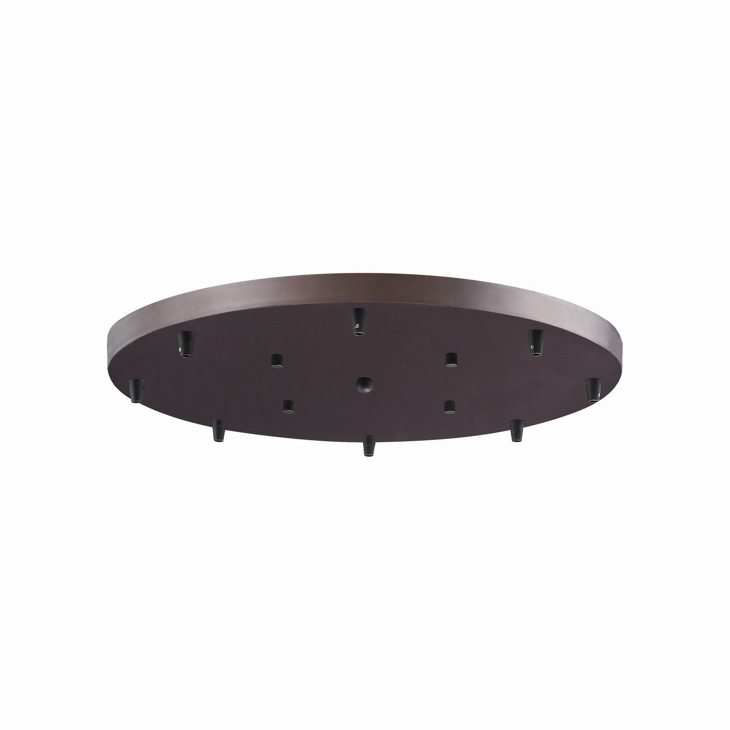 ELK Home - 8R-OB - Eight Light Pan - Pendant Options - Oil Rubbed Bronze