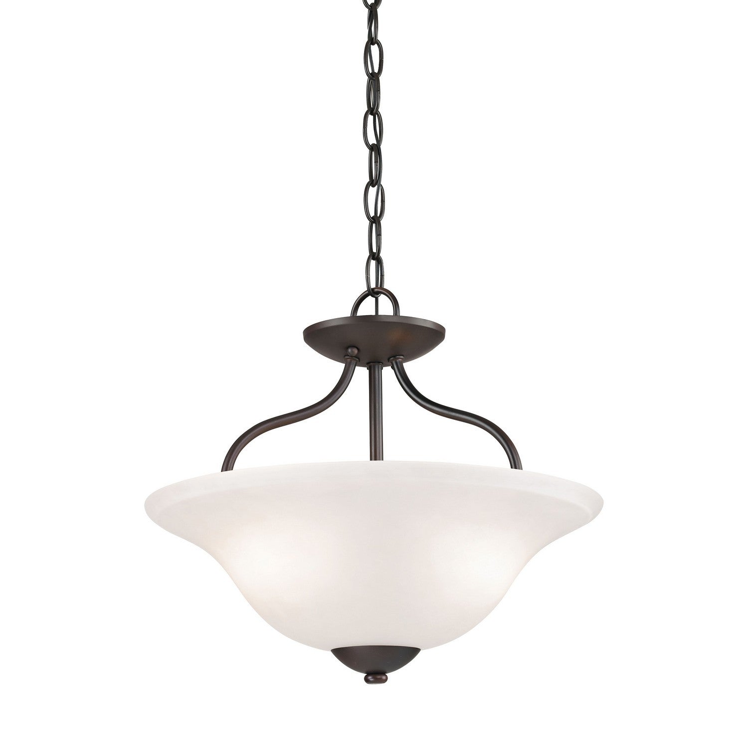 ELK Home - 1252CS/10 - Two Light Semi Flush Mount - Conway - Oil Rubbed Bronze