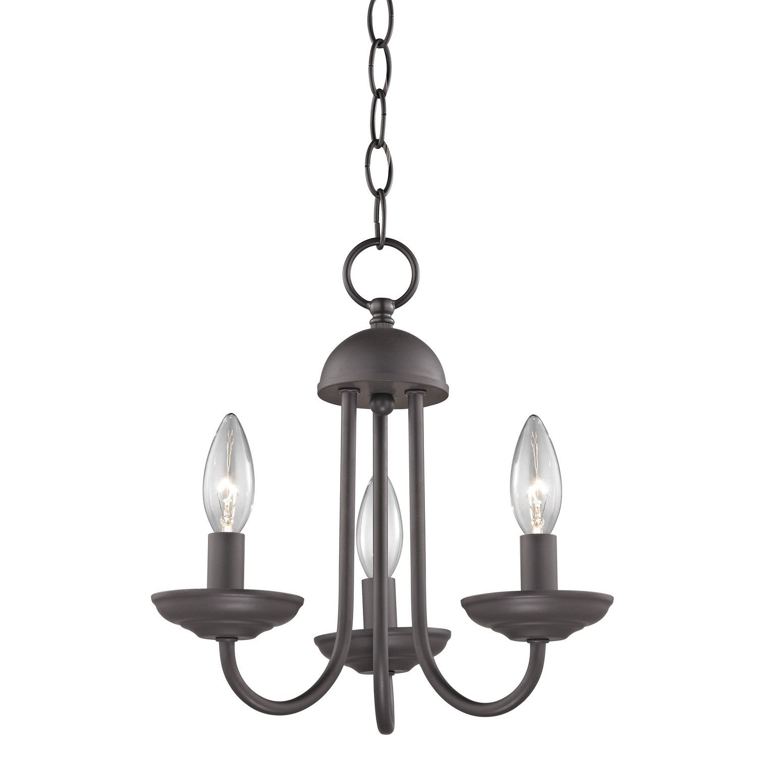 ELK Home - 1523CH/10 - Three Light Chandelier - Williamsport - Oil Rubbed Bronze