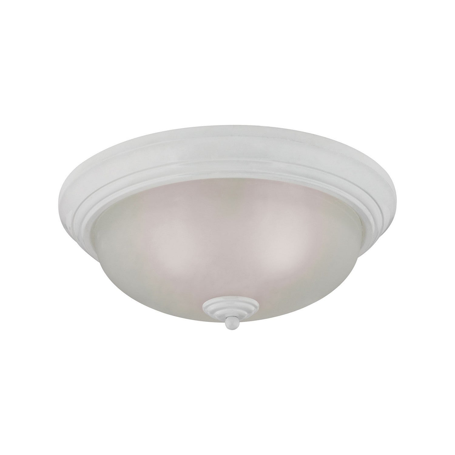 ELK Home - 7013FM/40 - Three Light Flush Mount - Huntington - White