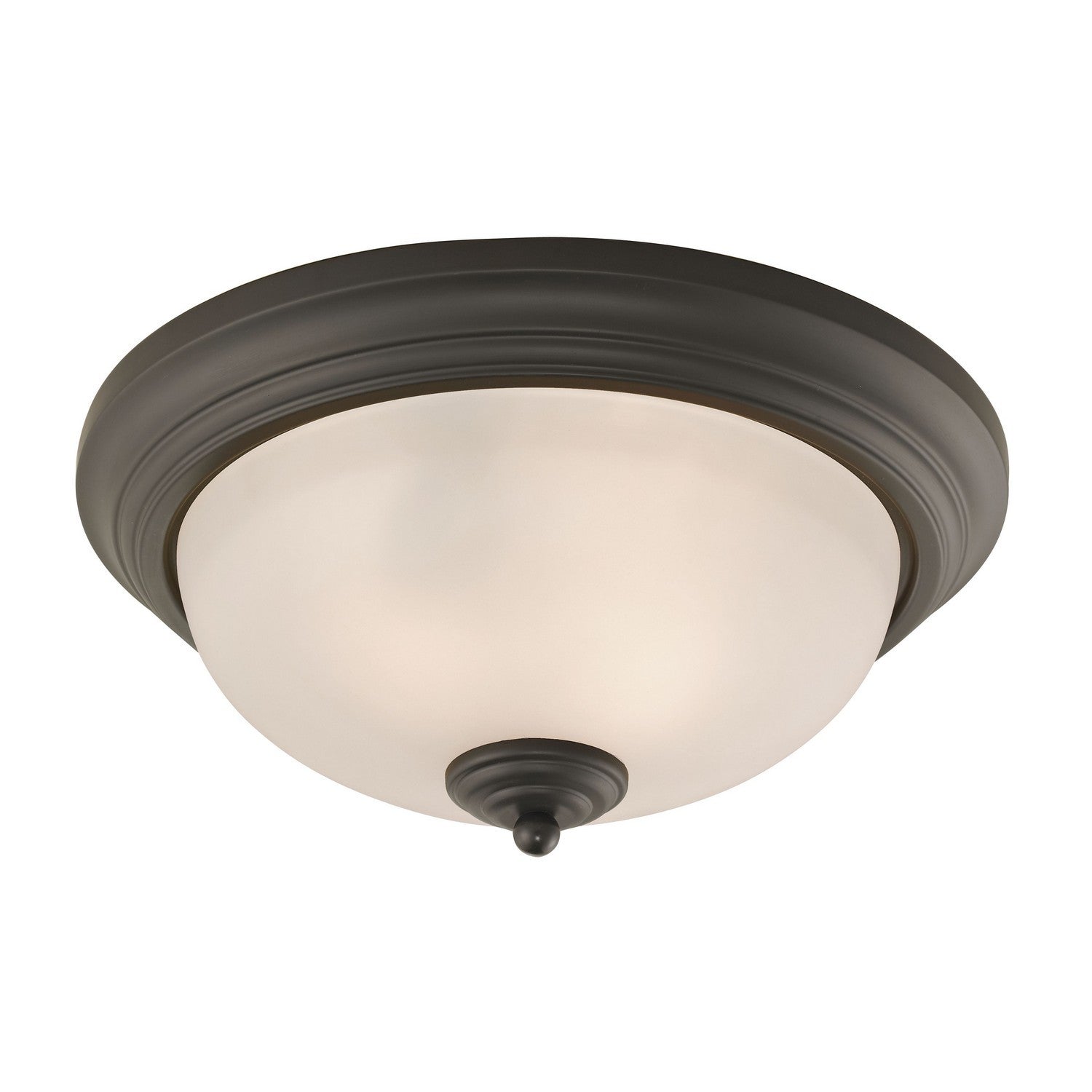 ELK Home - 7053FM/10 - Two Light Flush Mount - Huntington - Oil Rubbed Bronze