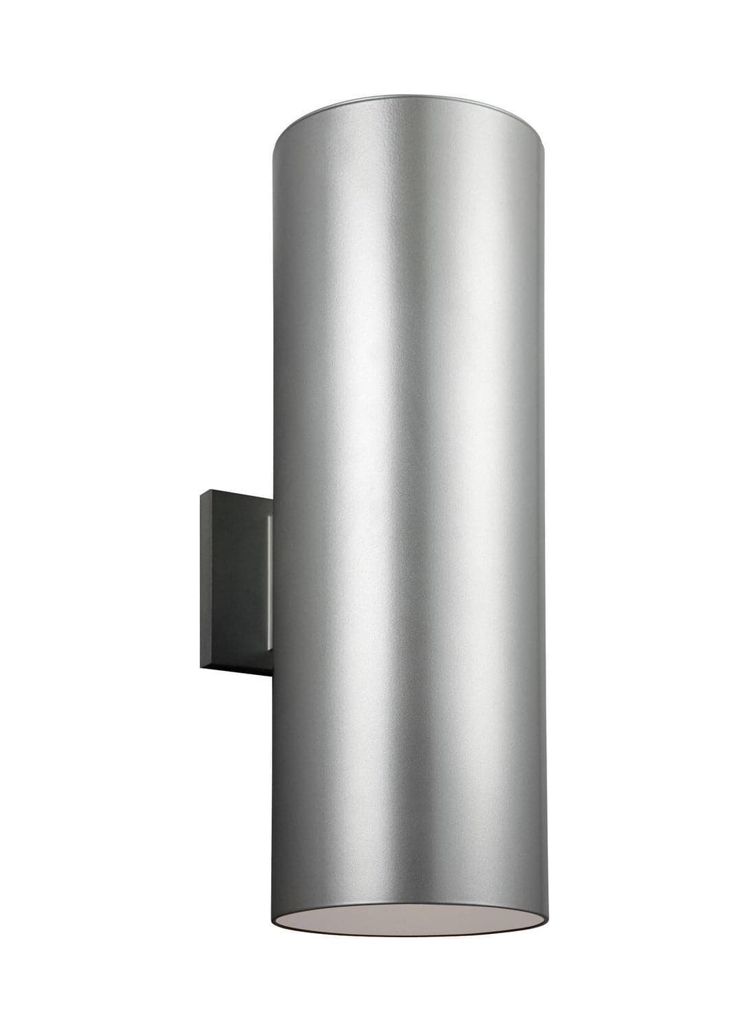 Visual Comfort Studio - 8313902-753 - Two Light Outdoor Wall Lantern - Outdoor Cylinders - Painted Brushed Nickel