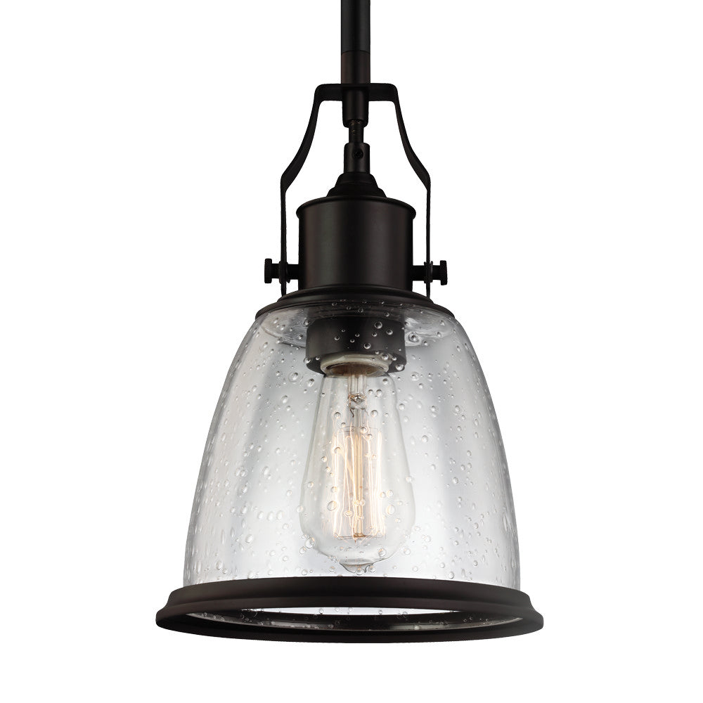 Generation Lighting. - P1354ORB - One Light Pendant - Hobson - Oil Rubbed Bronze