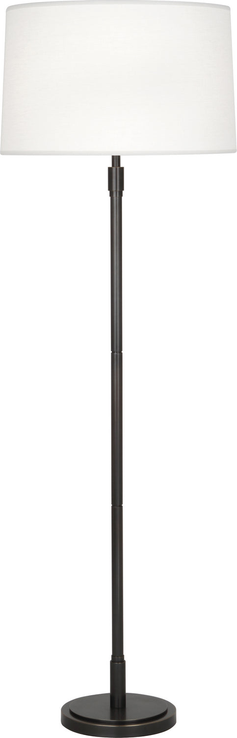 Robert Abbey - Z348 - One Light Floor Lamp - Bandit - Deep Patina Bronze