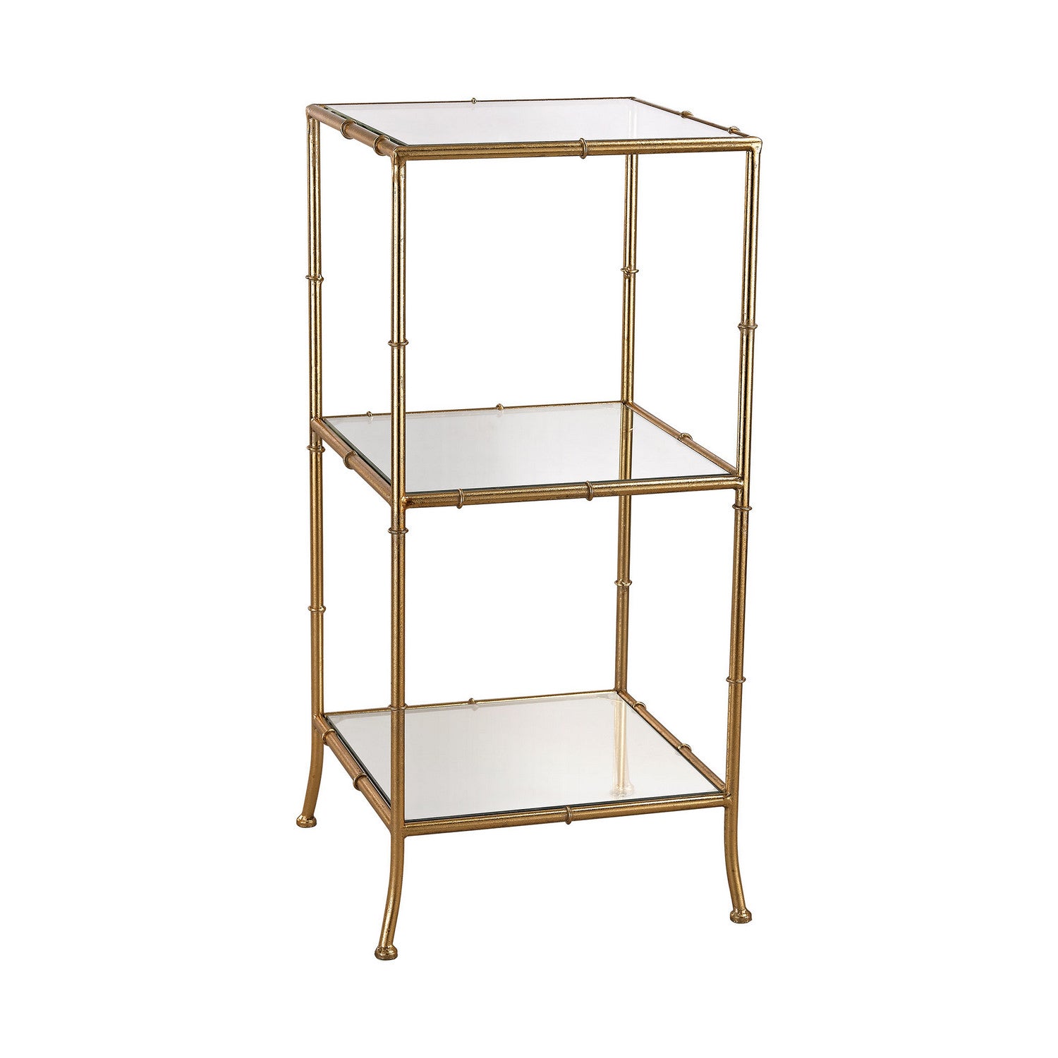 ELK Home - 3200-035 - Shelf - Malacca - Gold Leaf