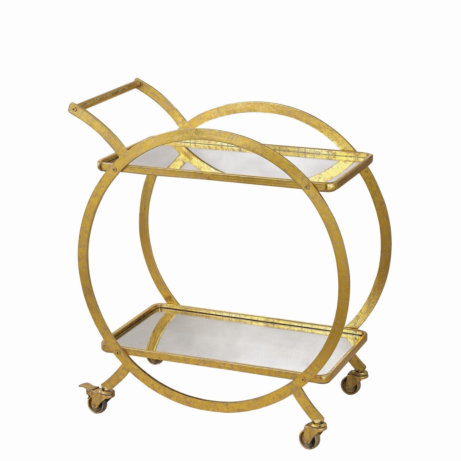 ELK Home - 351-10212 - Bar Cart - Ring - Gold