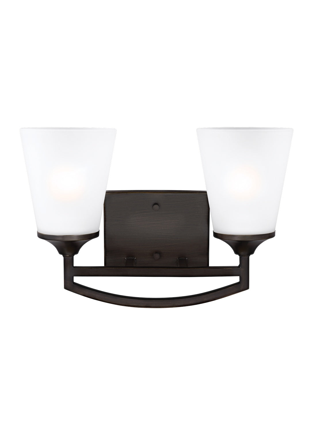 Generation Lighting. - 4424502-710 - Two Light Wall / Bath - Hanford - Bronze