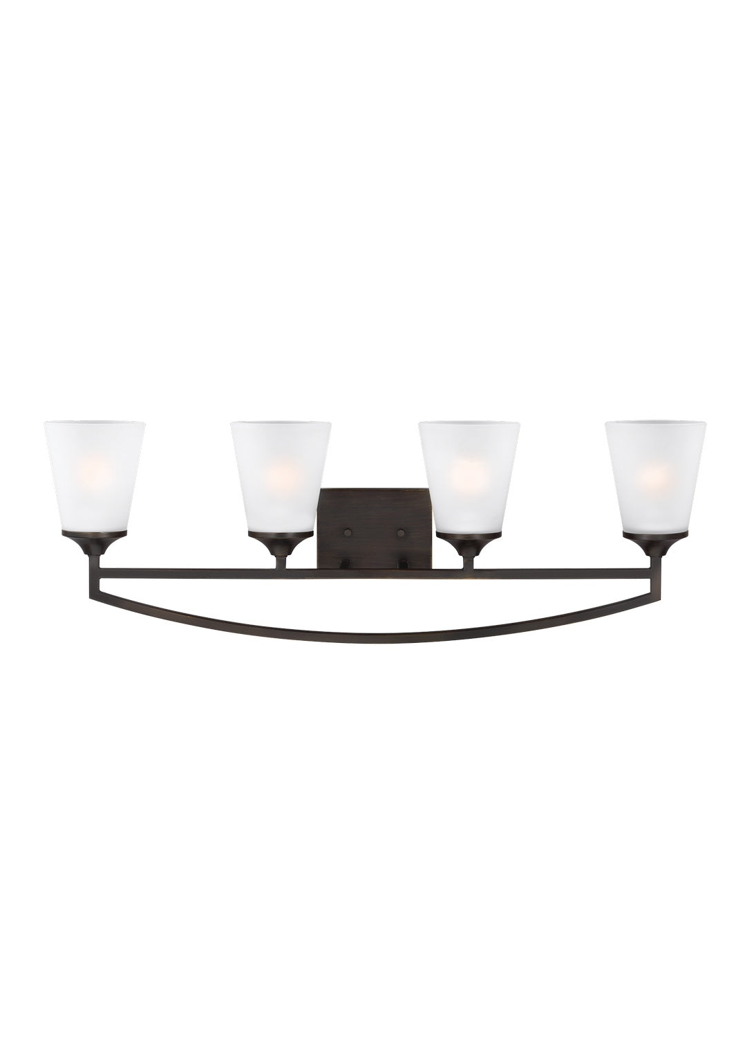 Generation Lighting. - 4424504-710 - Four Light Wall / Bath - Hanford - Bronze