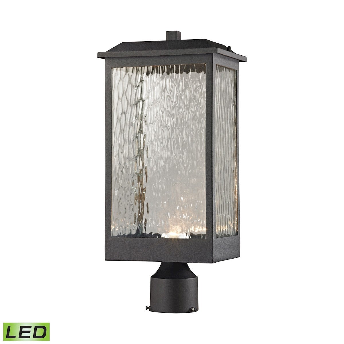 ELK Home - 45204/LED - LED Outdoor Post Mount - Newcastle - Textured Matte Black