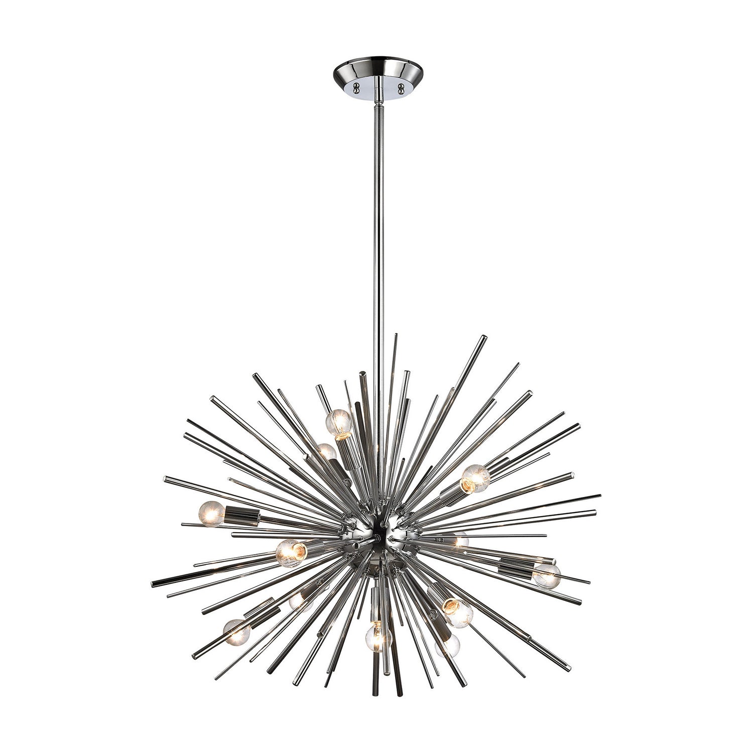 ELK Home - 1140-024 - 12 Light Chandelier - Starburst - Polished Chrome