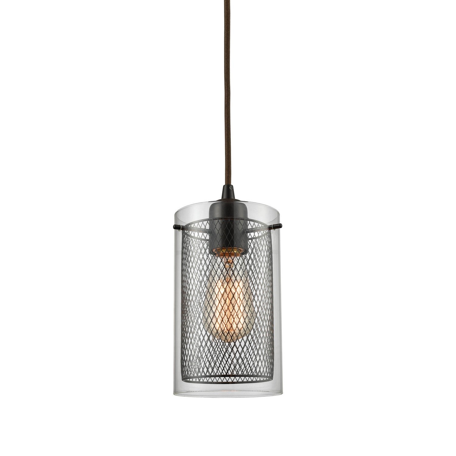 ELK Home - 10448/1 - One Light Mini Pendant - Brant - Oil Rubbed Bronze